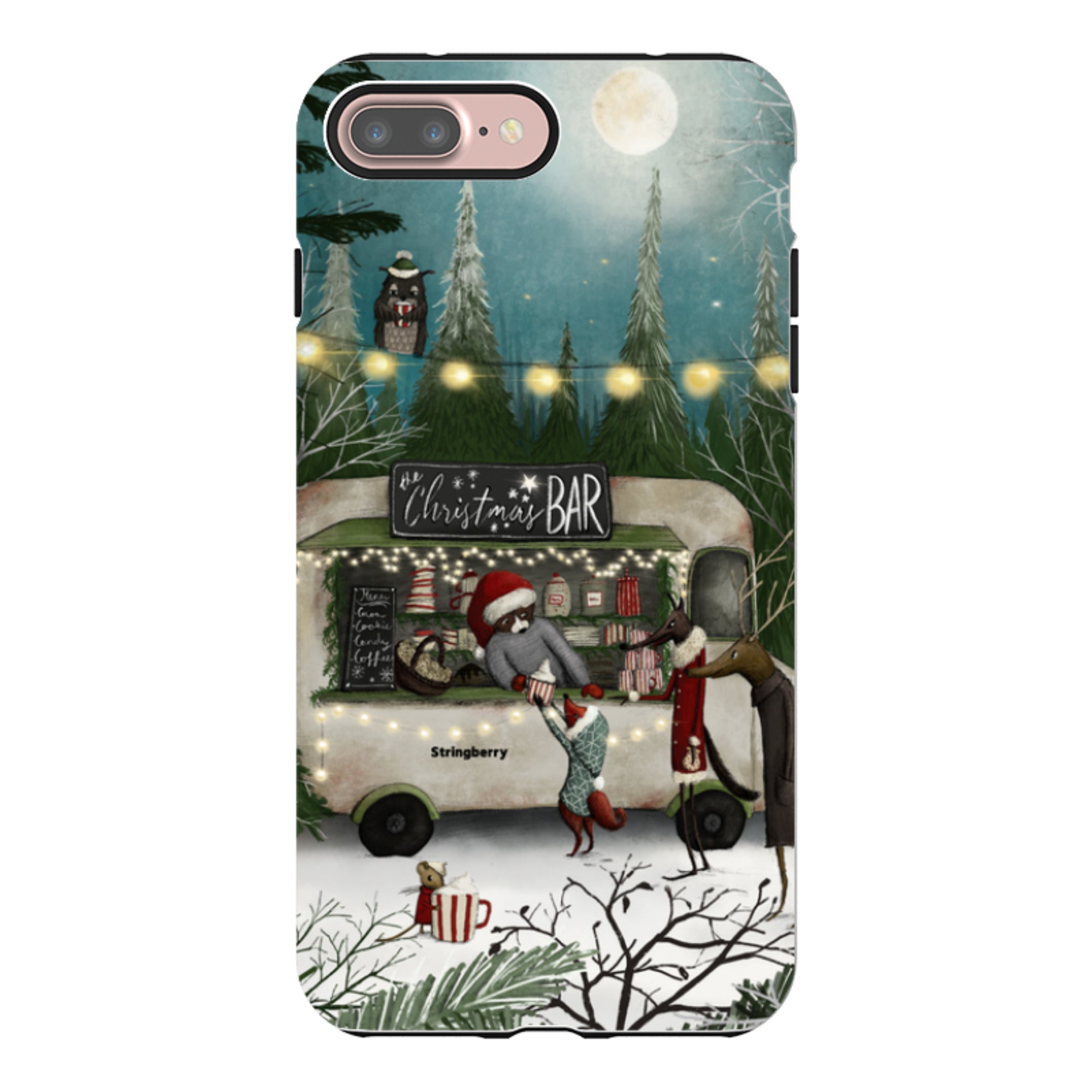 iPhone Tough Case - Christmas Bar By Maja Lindberg