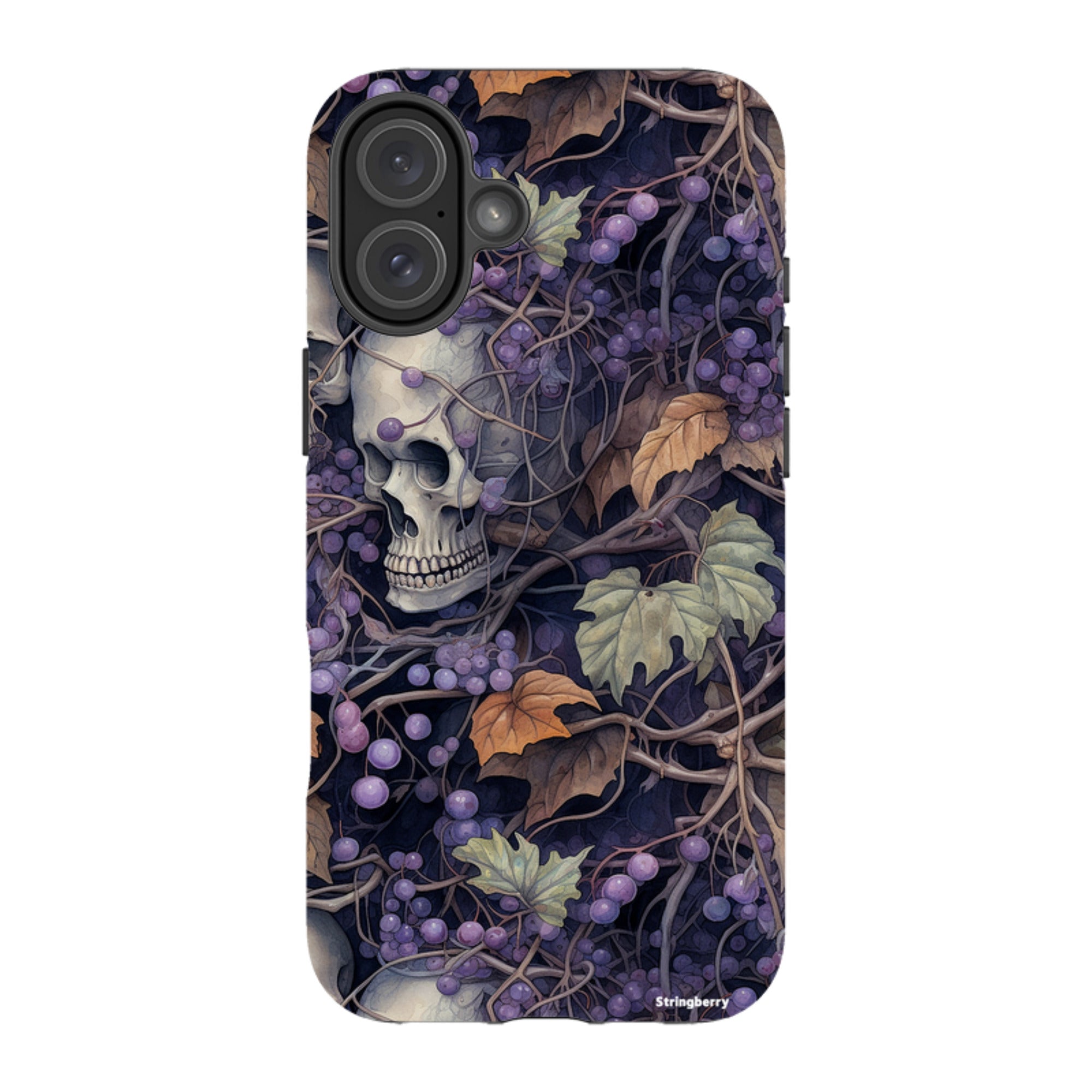 iPhone MagSafe Tough Case - Grape Skull