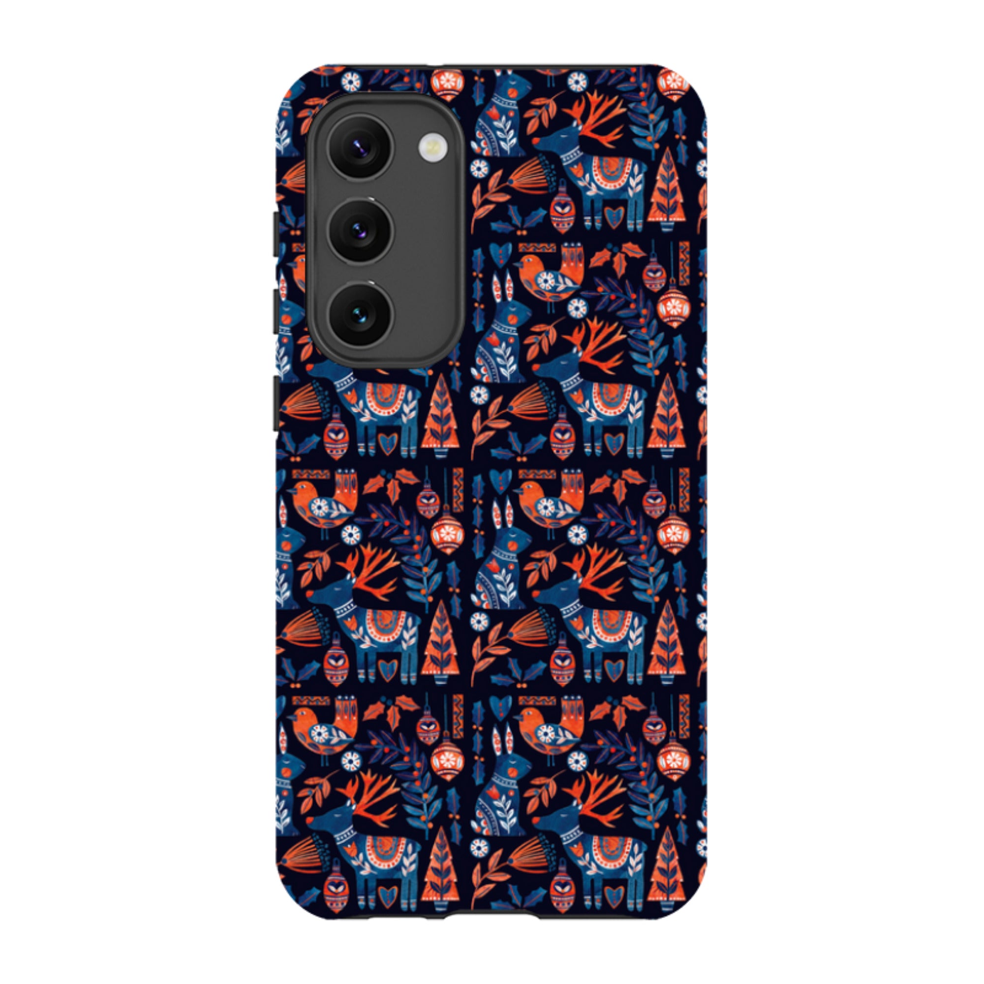 Samsung Tough Case - Scandi Animals Dark By Tracey English