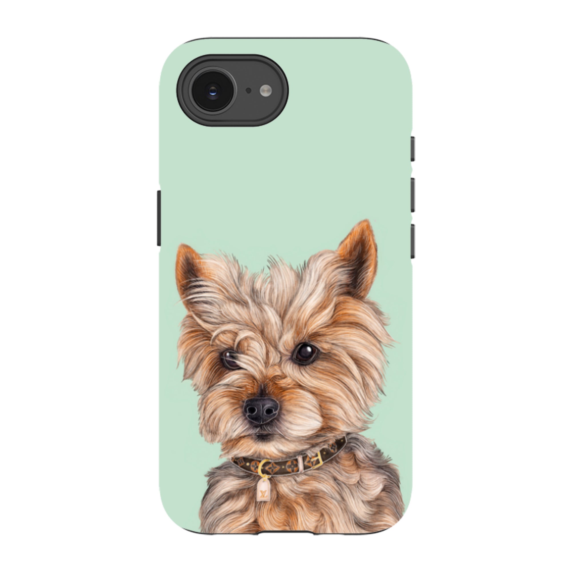 iPhone Tough Case - Yorkie By Catherine Rowe