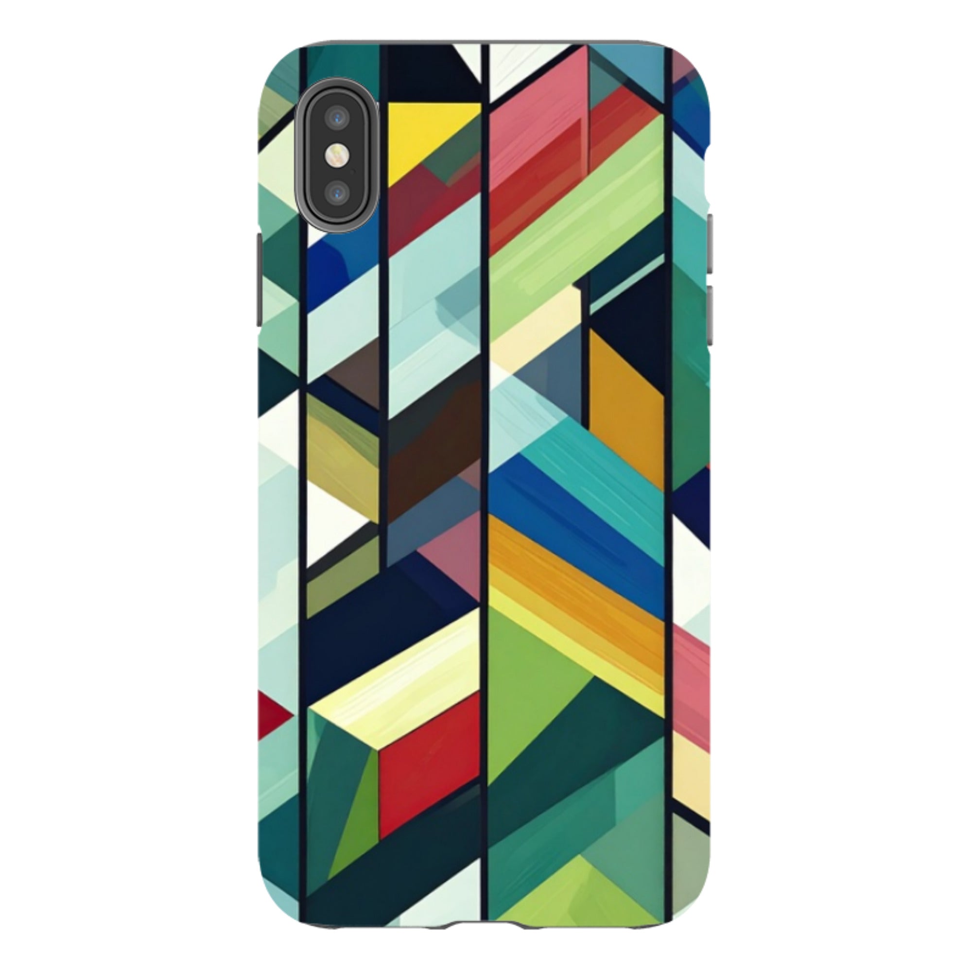 iPhone Tough Case - Technicolor Green