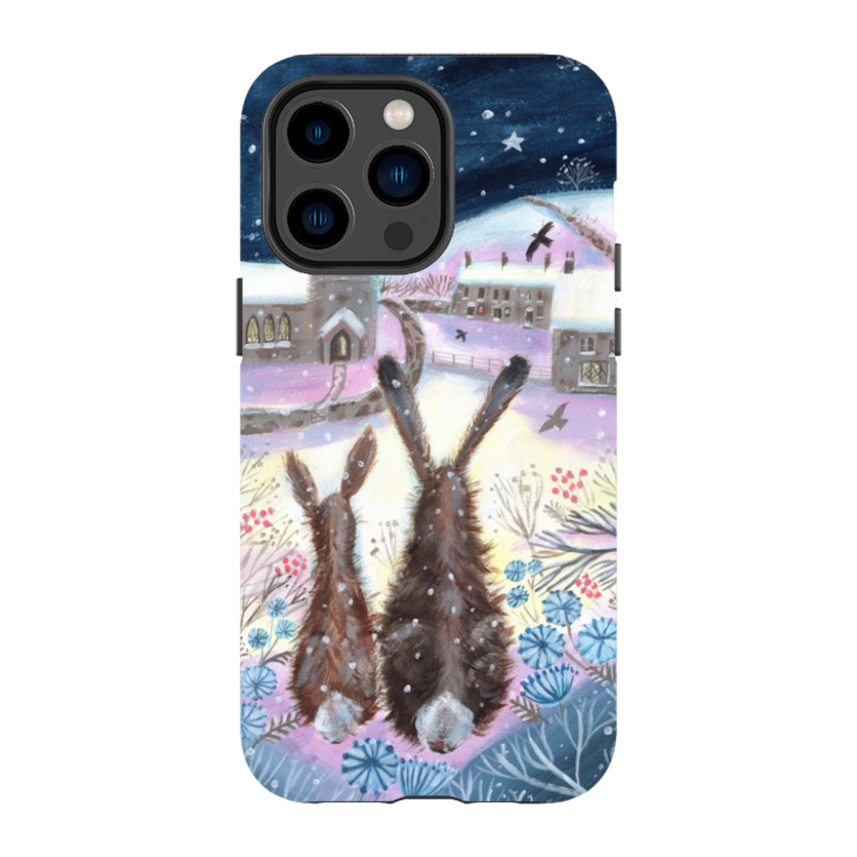 iPhone Tough Case - Rabbit & Hare By Mary Stubberfield