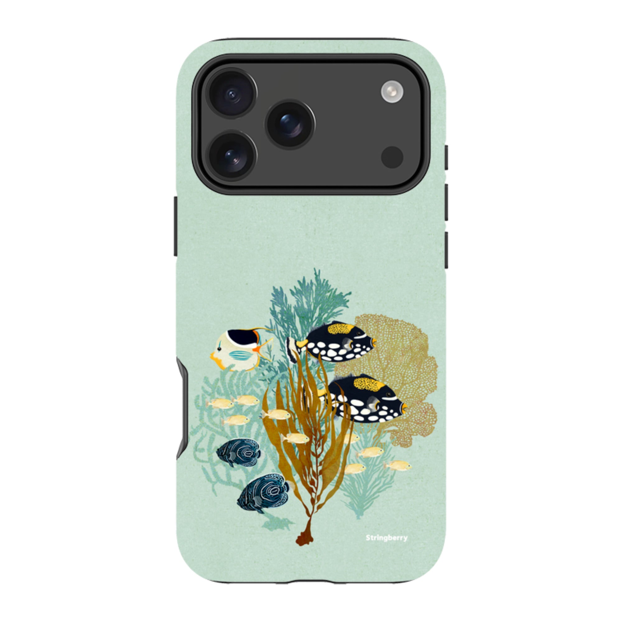 iPhone Tough Case - Fish Town By Katherine Quinn