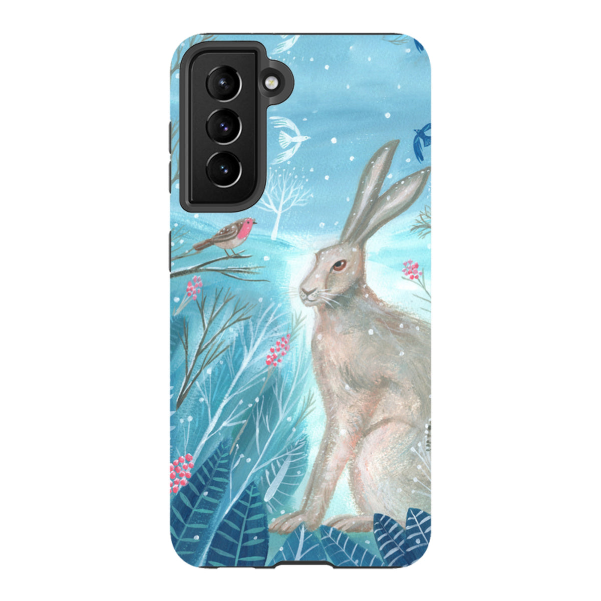 Samsung Tough Case - Winter Hare By Mary Stubberfield
