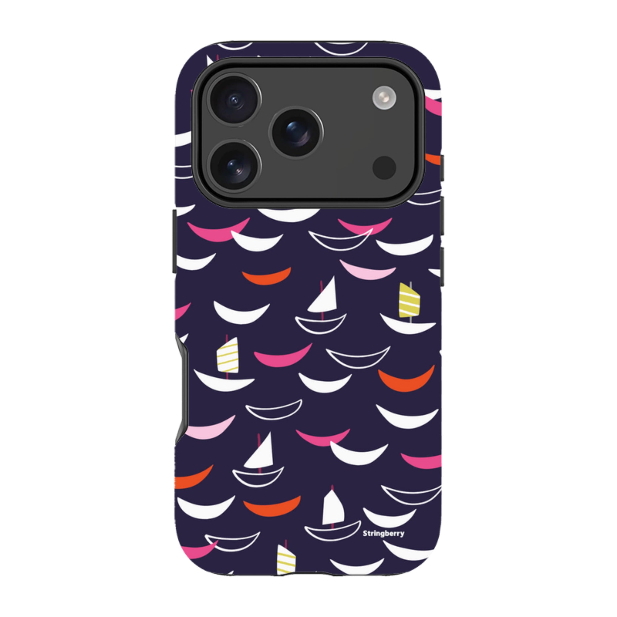 iPhone Tough Case - Little Boats By Ali Brookes