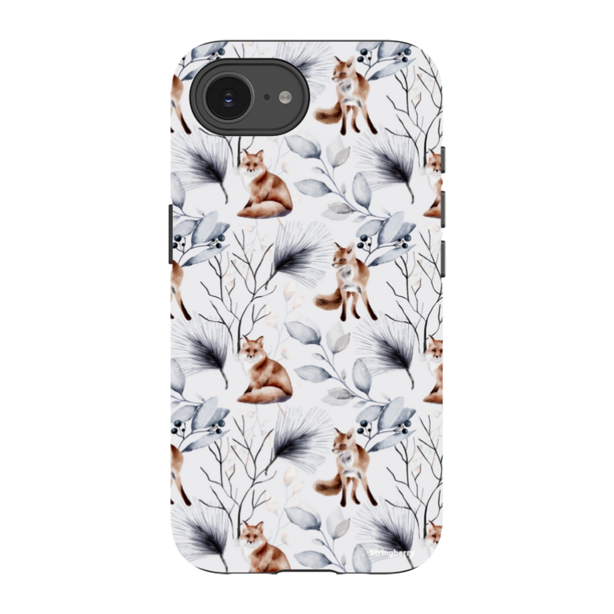 iPhone Tough Case - Foxy Xmas II