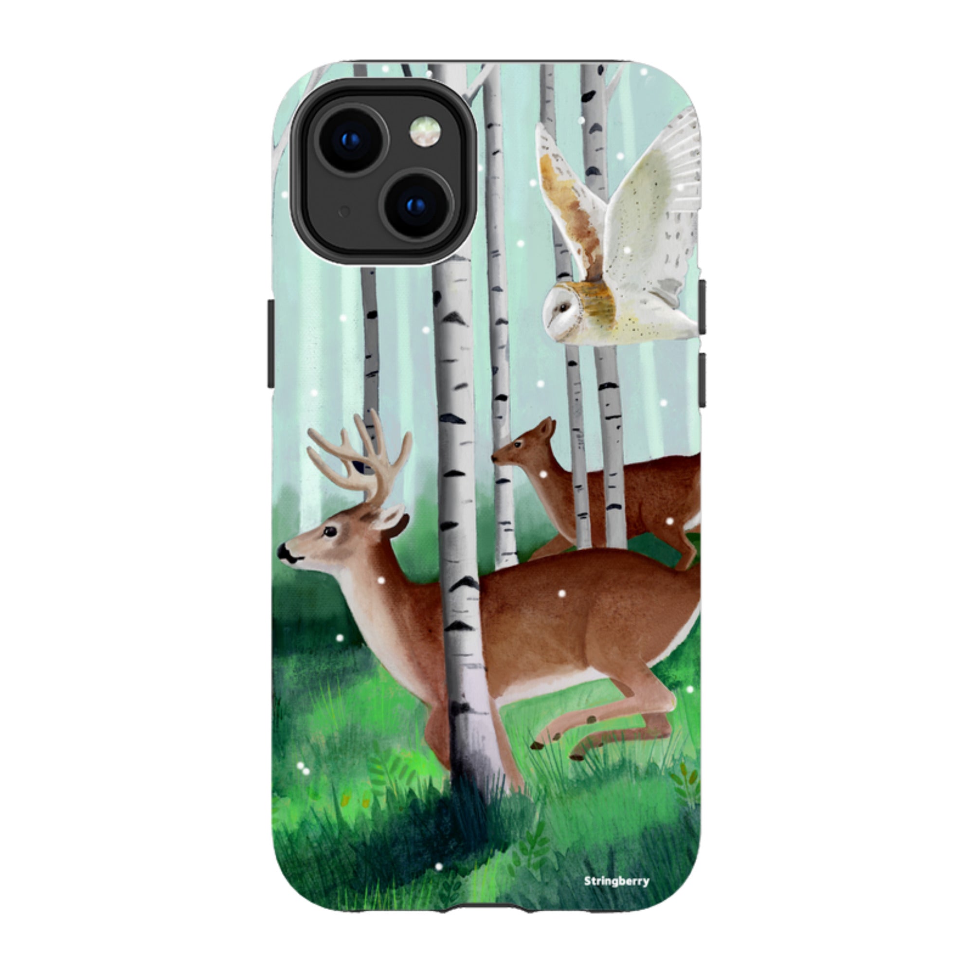 iPhone MagSafe Tough Case - Winter Woods By Bex Parkin
