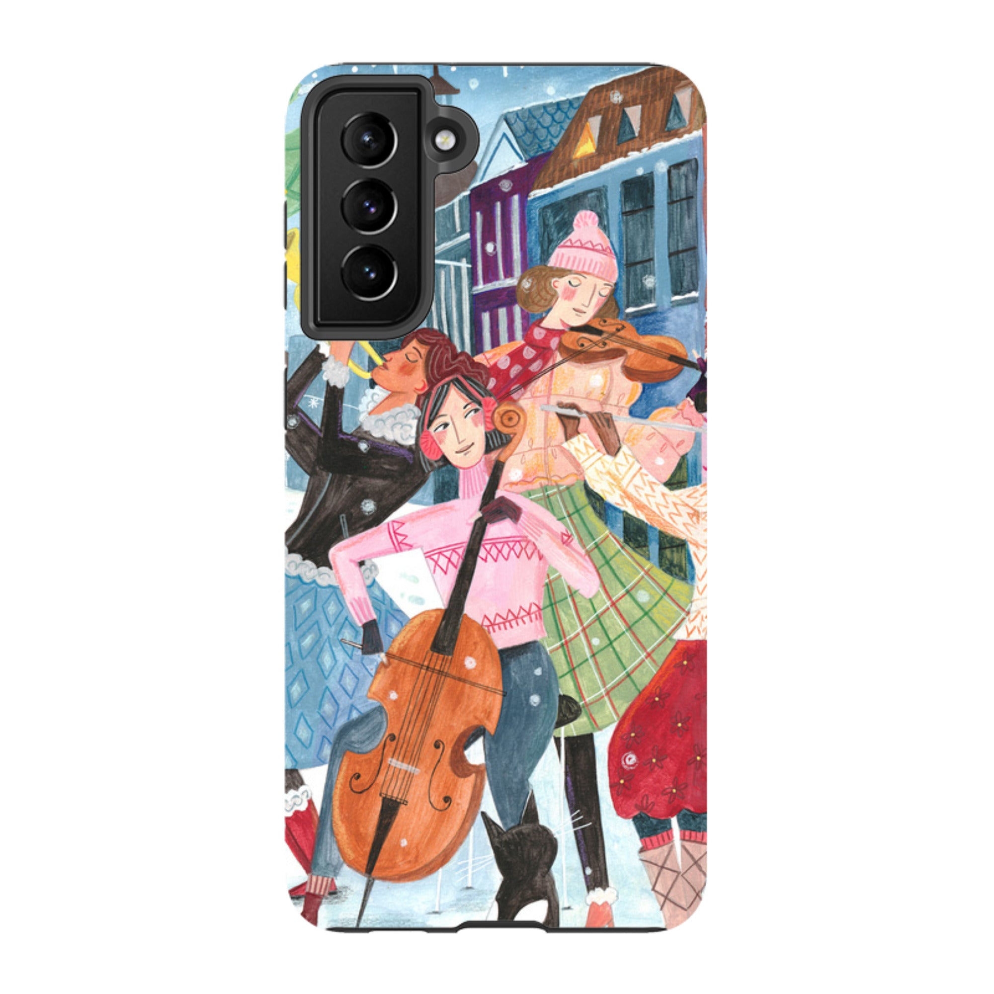 Samsung Tough Case - Musical Winter By Caroline Bonne Muller