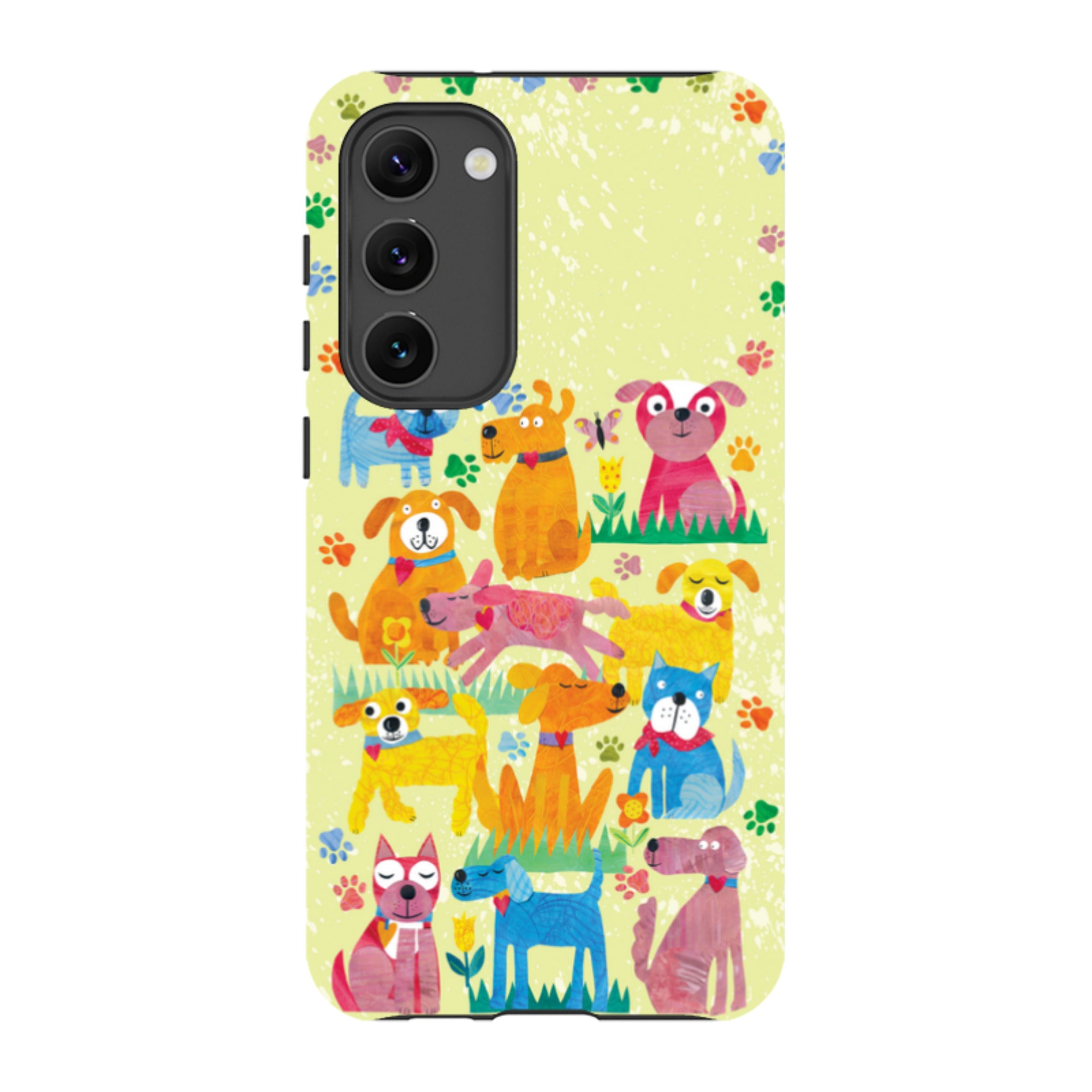 Samsung Tough Case - Dogs In The Park By Tracey English