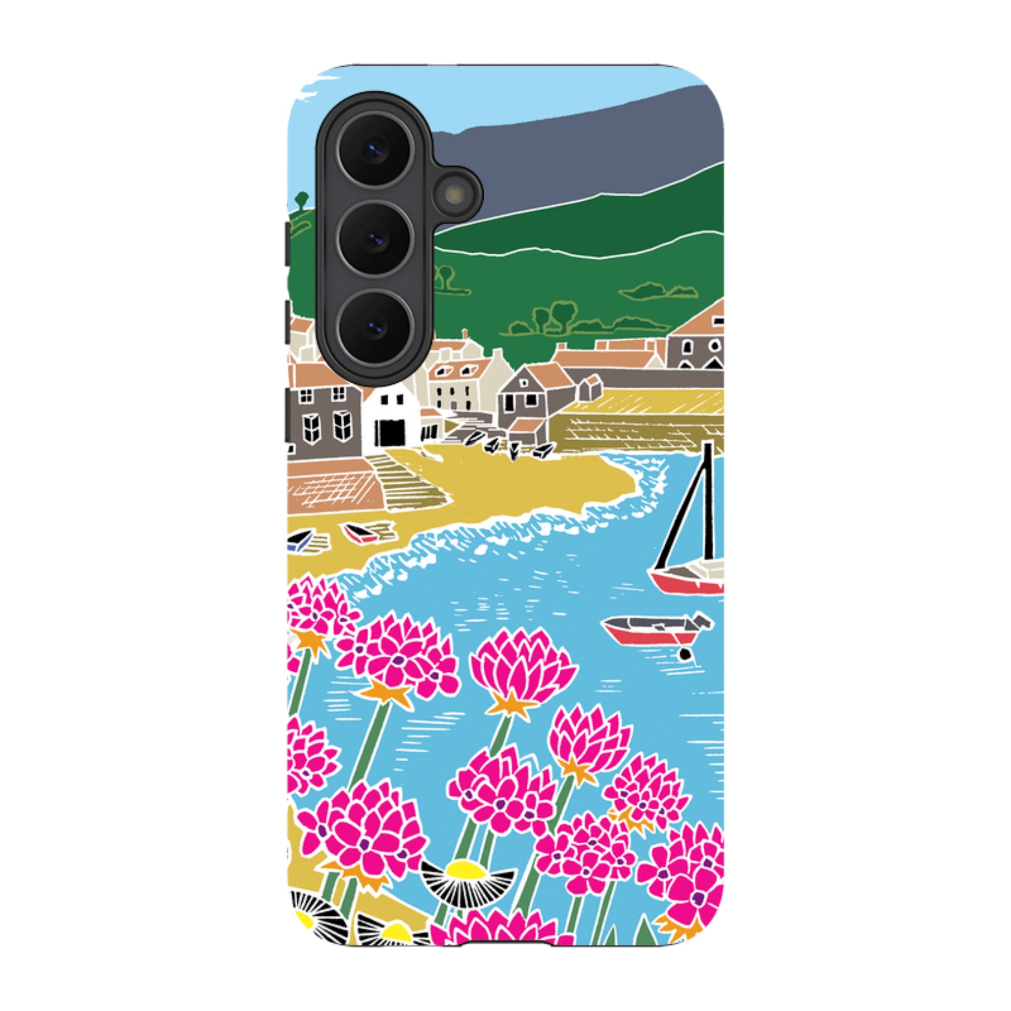 Samsung Tough Case - Quaint Harbour By Kate Heiss