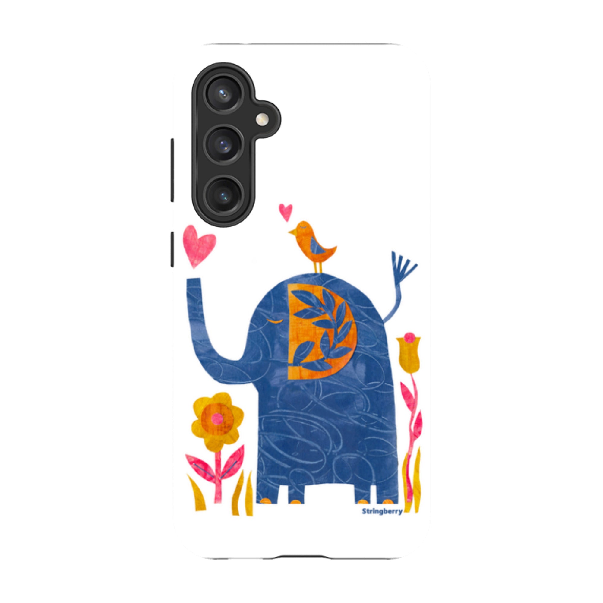 Samsung Tough Case - Elephant In Love By Tracey English