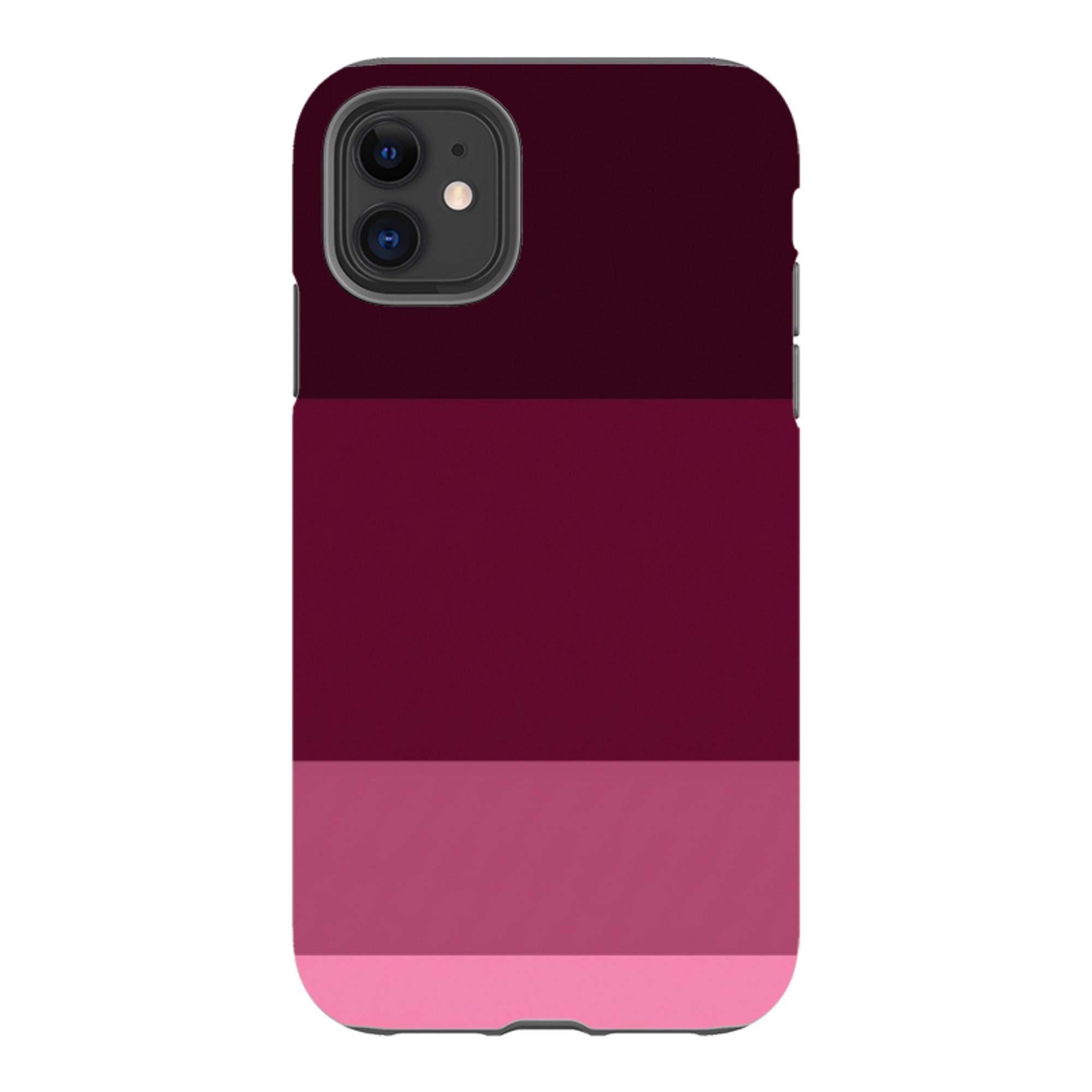 iPhone Tough Case - Burgundy Gradient