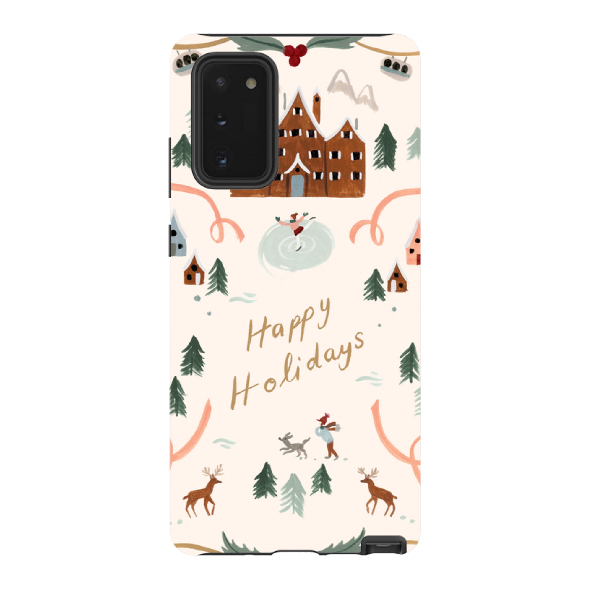 Samsung Tough Case - Happy Holidays By Bex Parkin