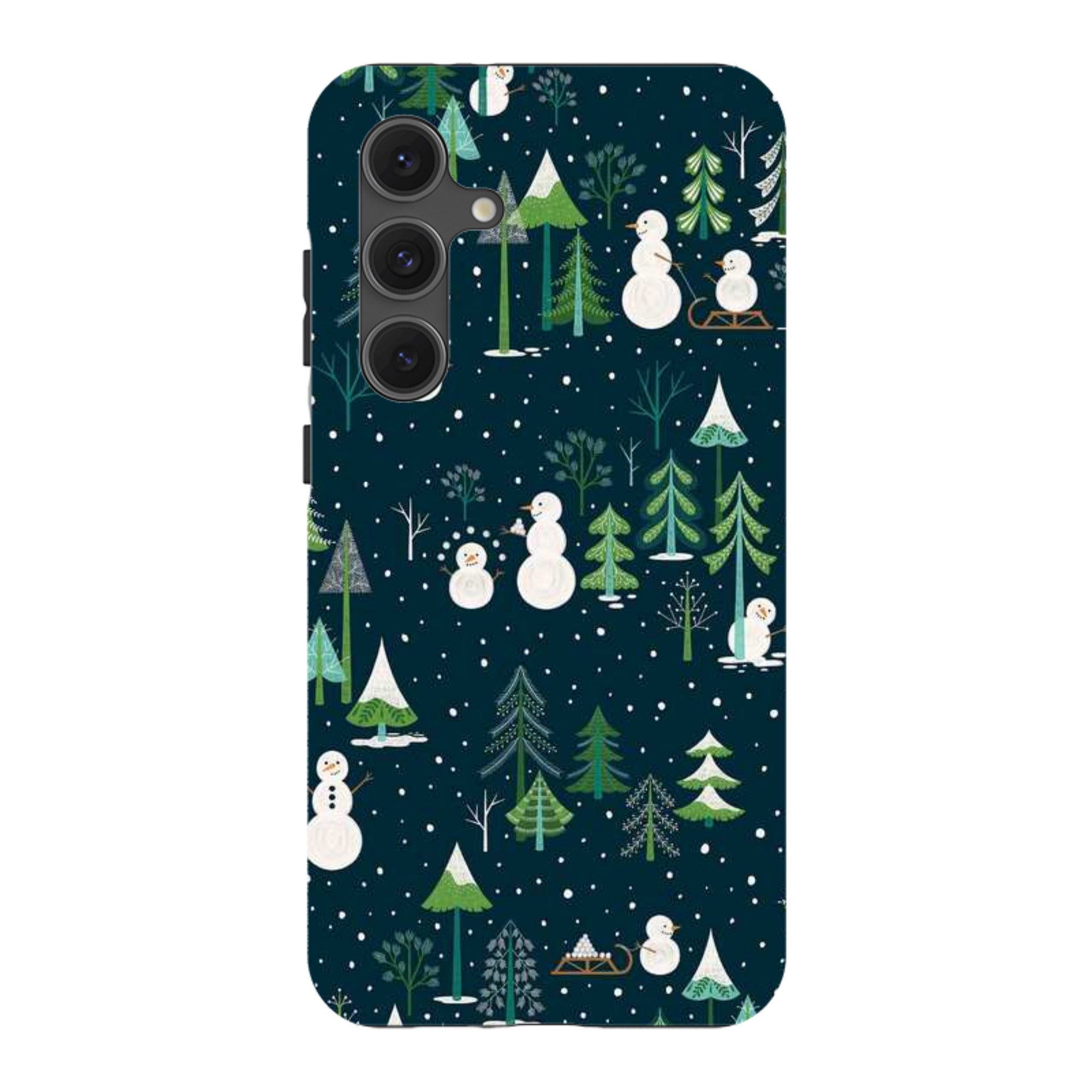 Samsung Tough Case - Snowman Playground By Jenny Zemanek