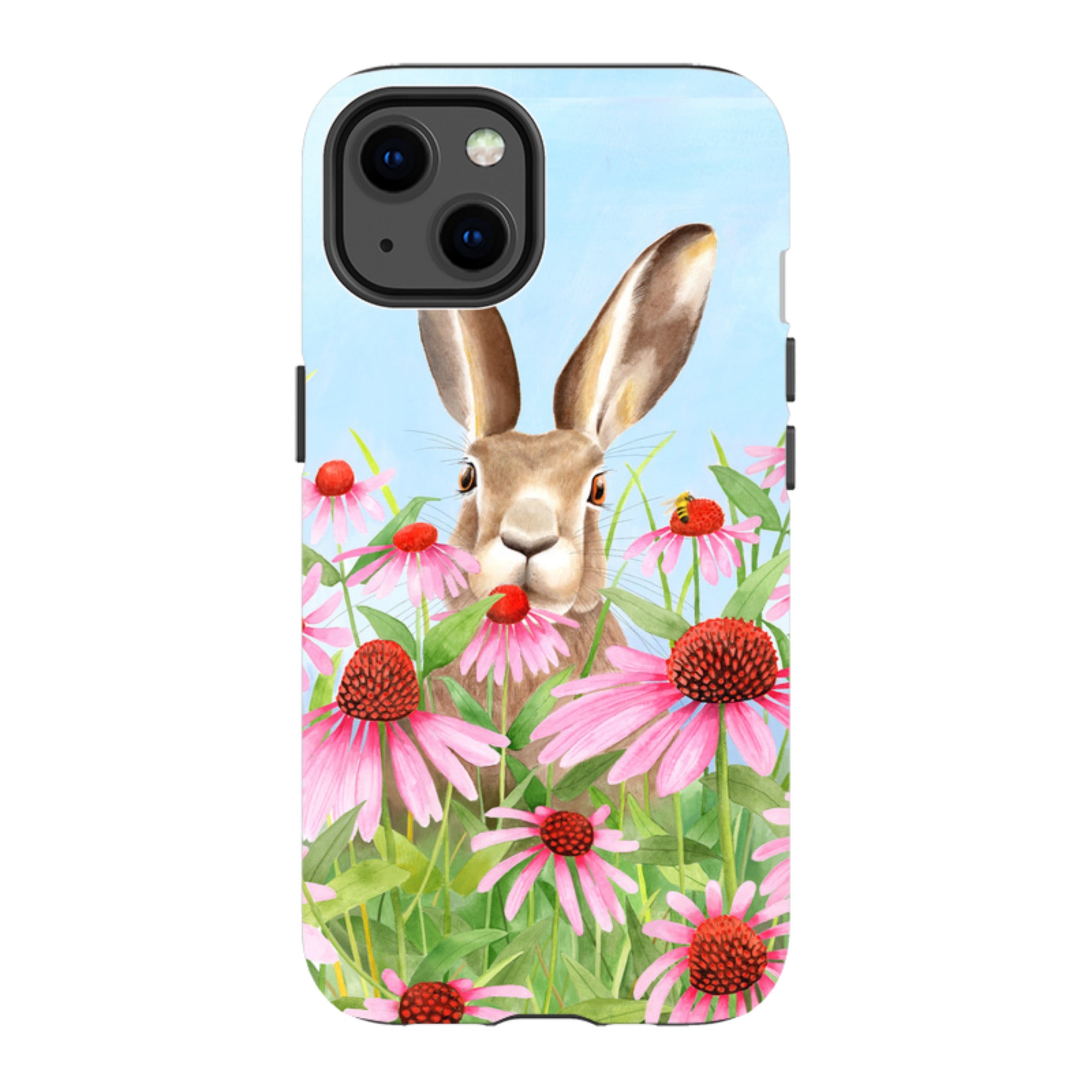 iPhone Tough Case - Summer Hare By Bex Parkin