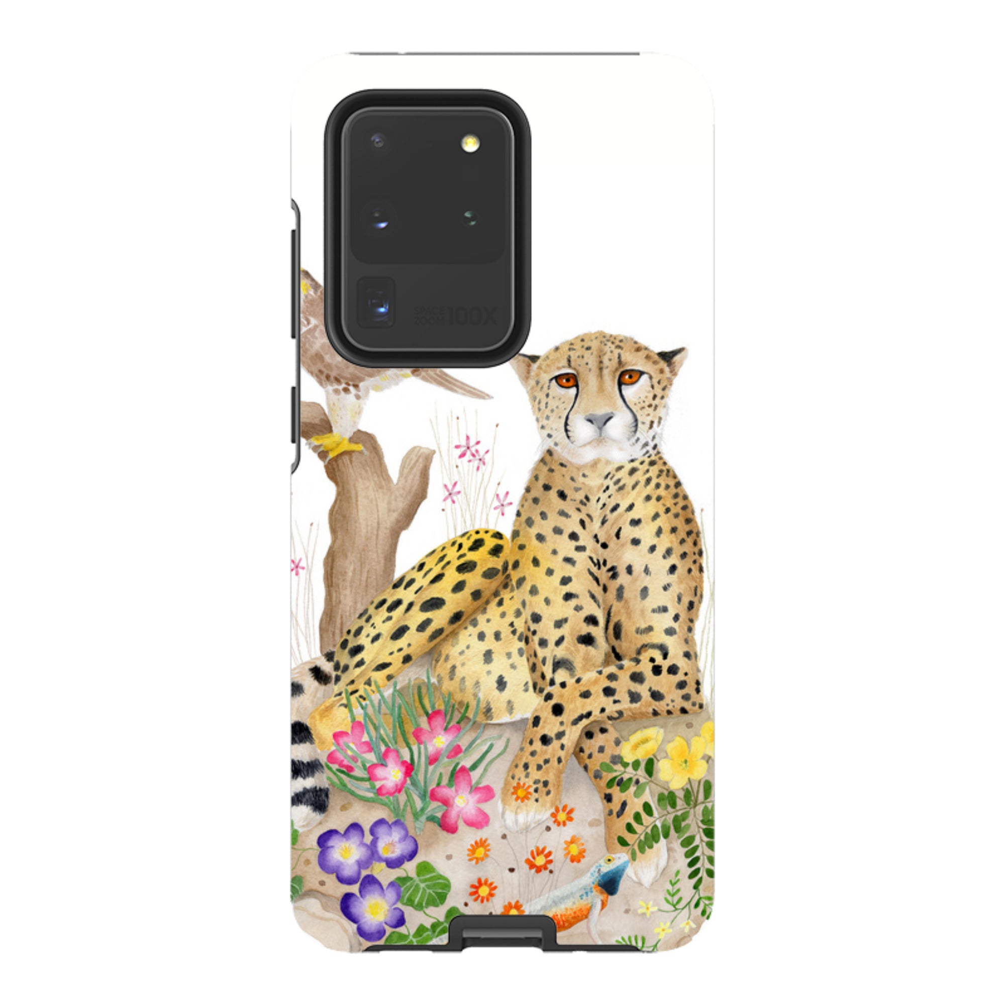 Samsung Tough Case - Botswana Cheetah By Bex Parkin