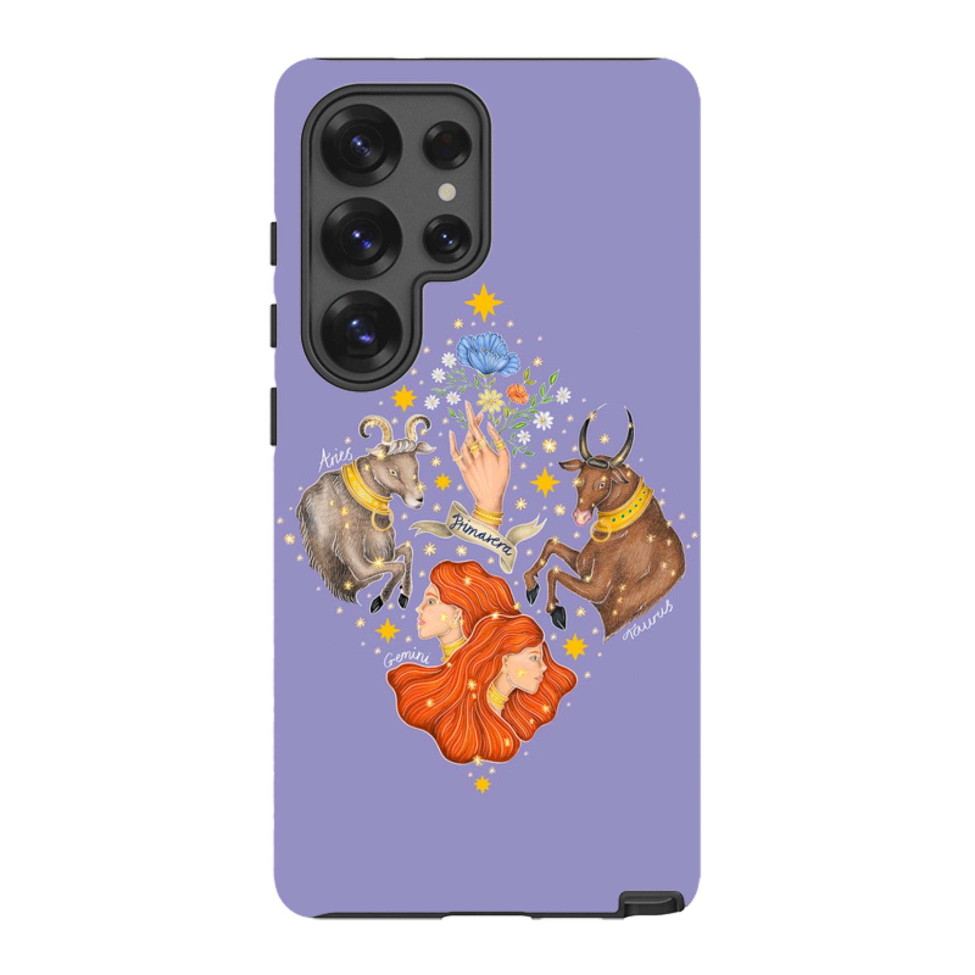Samsung Tough Case - Spring Zodiac By Catherine Rowe