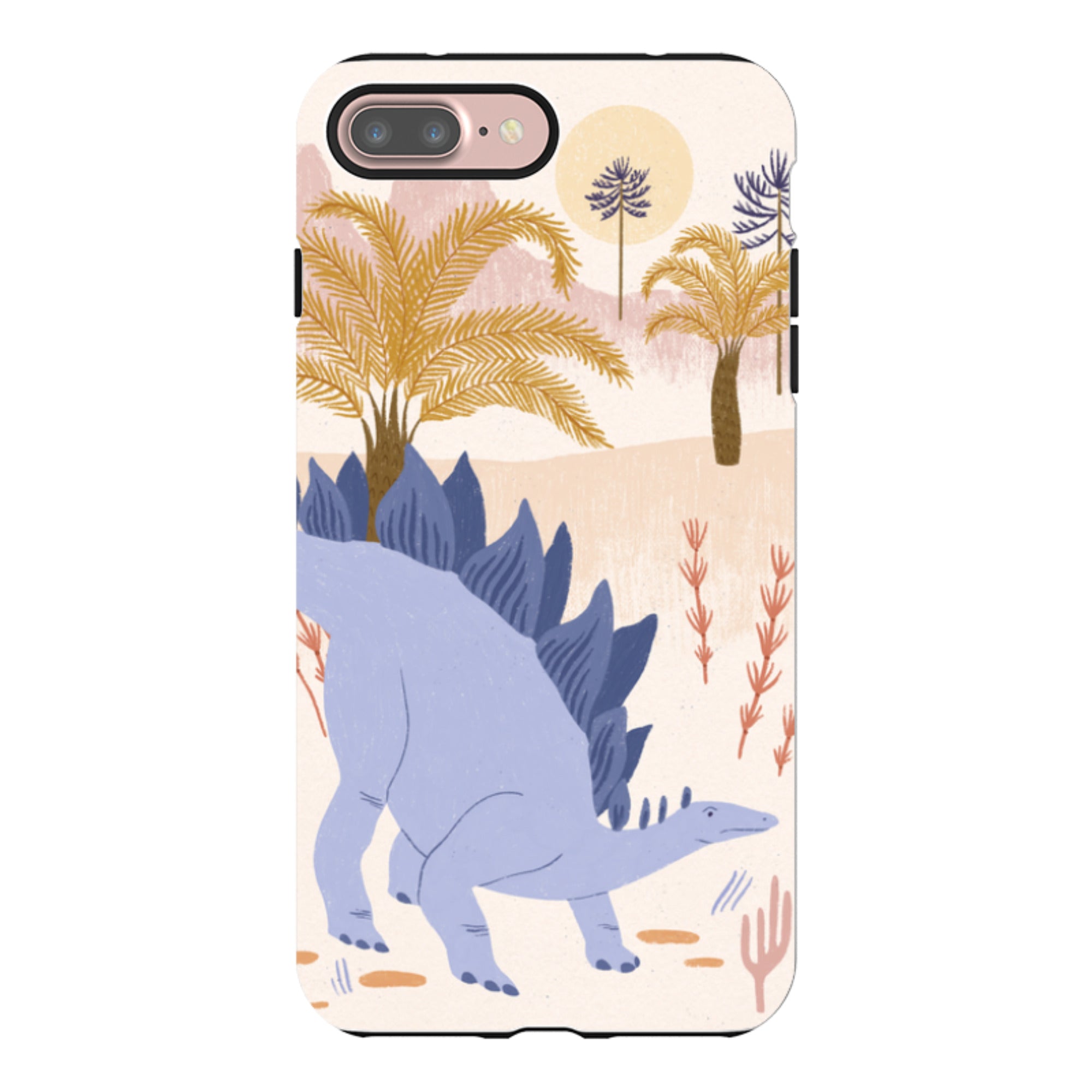 iPhone Tough Case - Stegosaurus By Meghann Rader