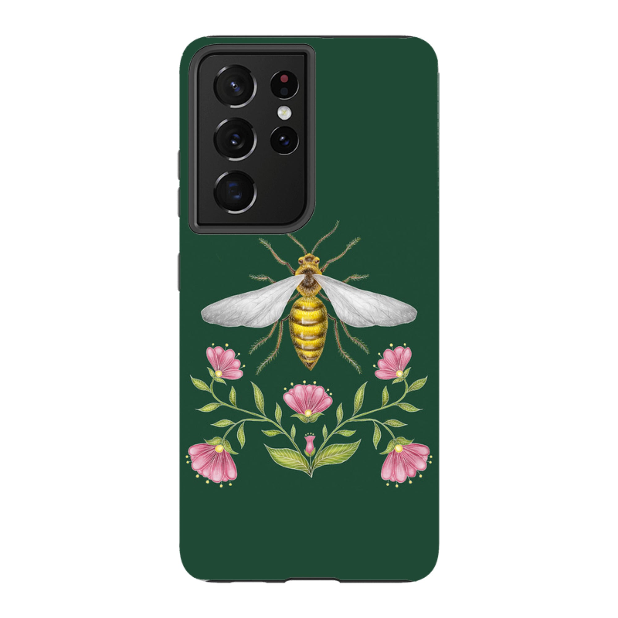 Samsung Tough Case - Wings Of Freedom Emerald By Catherine Rowe