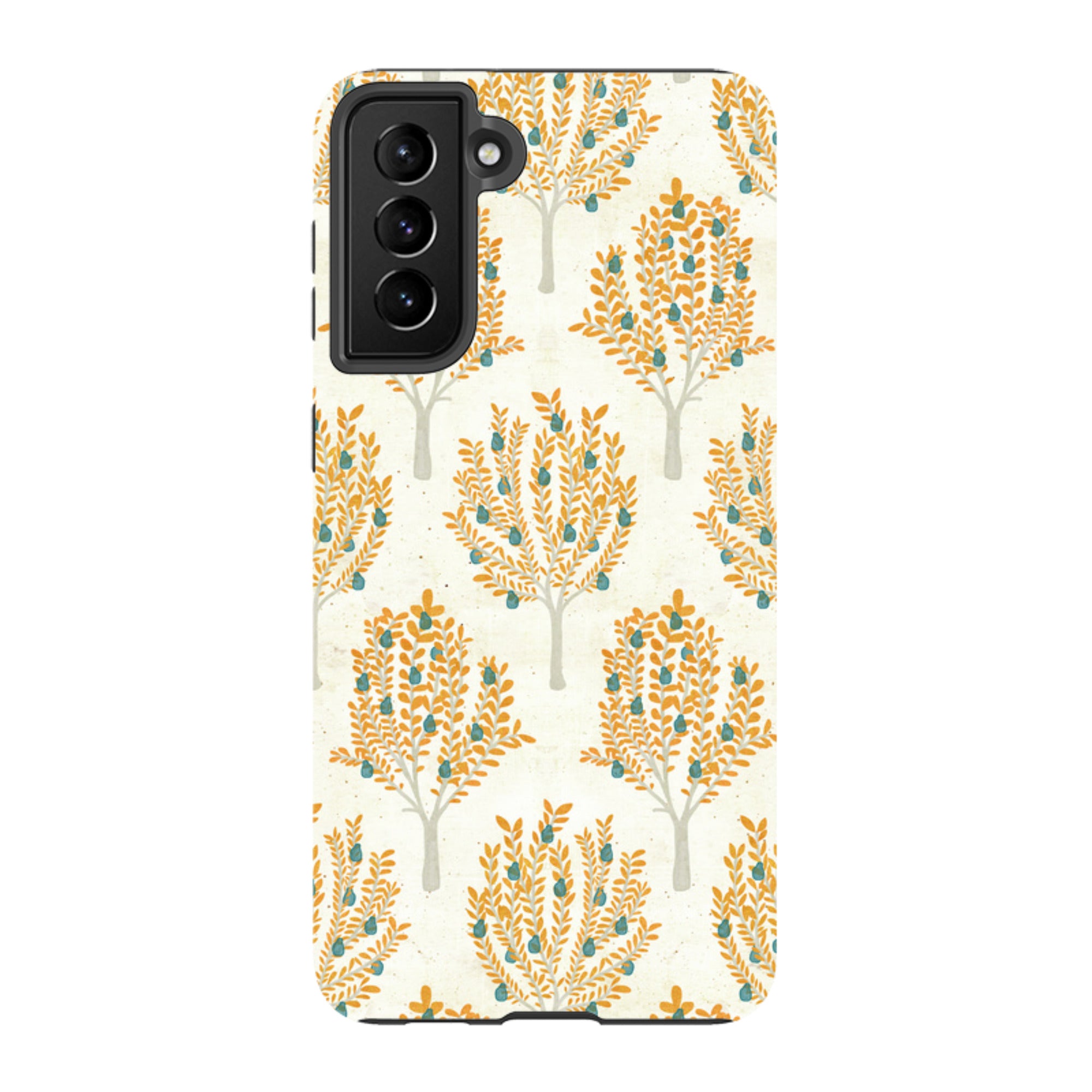 Samsung Tough Case - Pear Trees Cream By Katherine Quinn