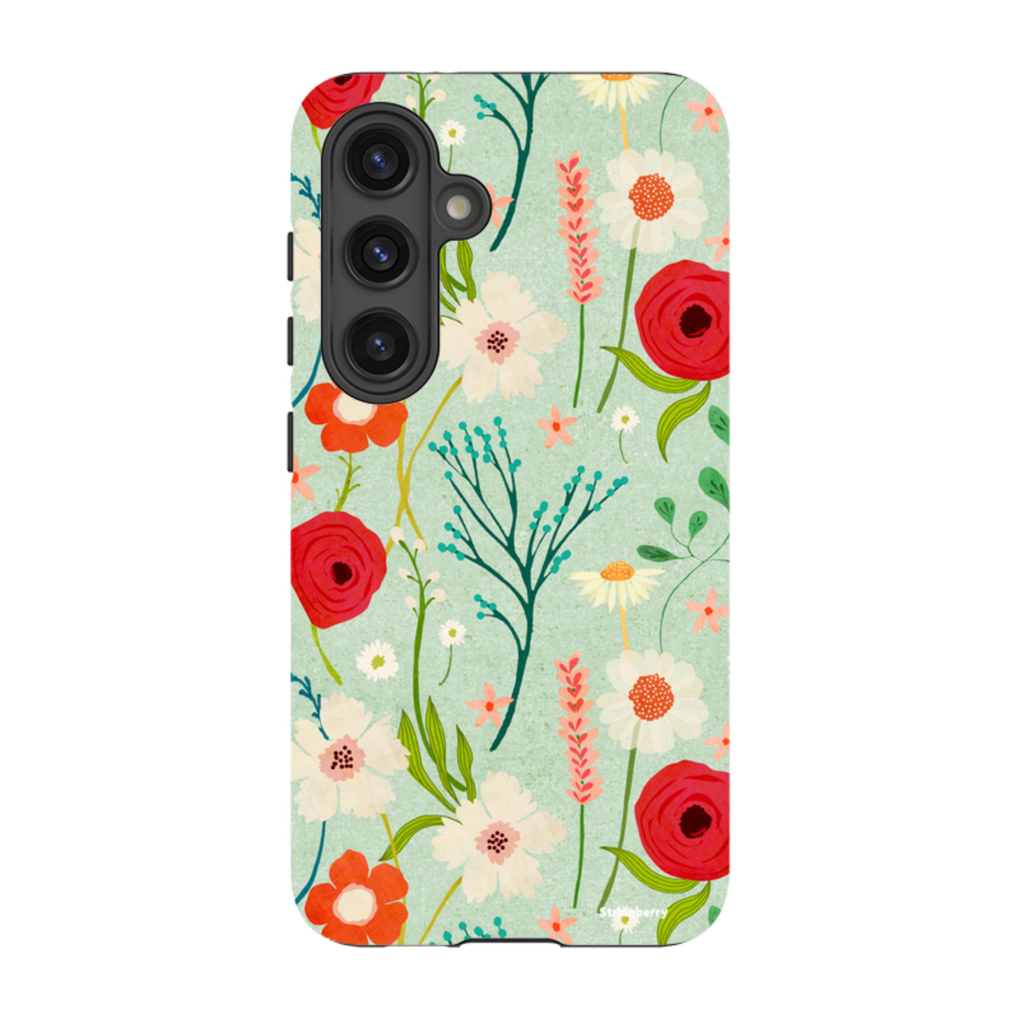 Samsung Tough Case - Floral By Katherine Quinn
