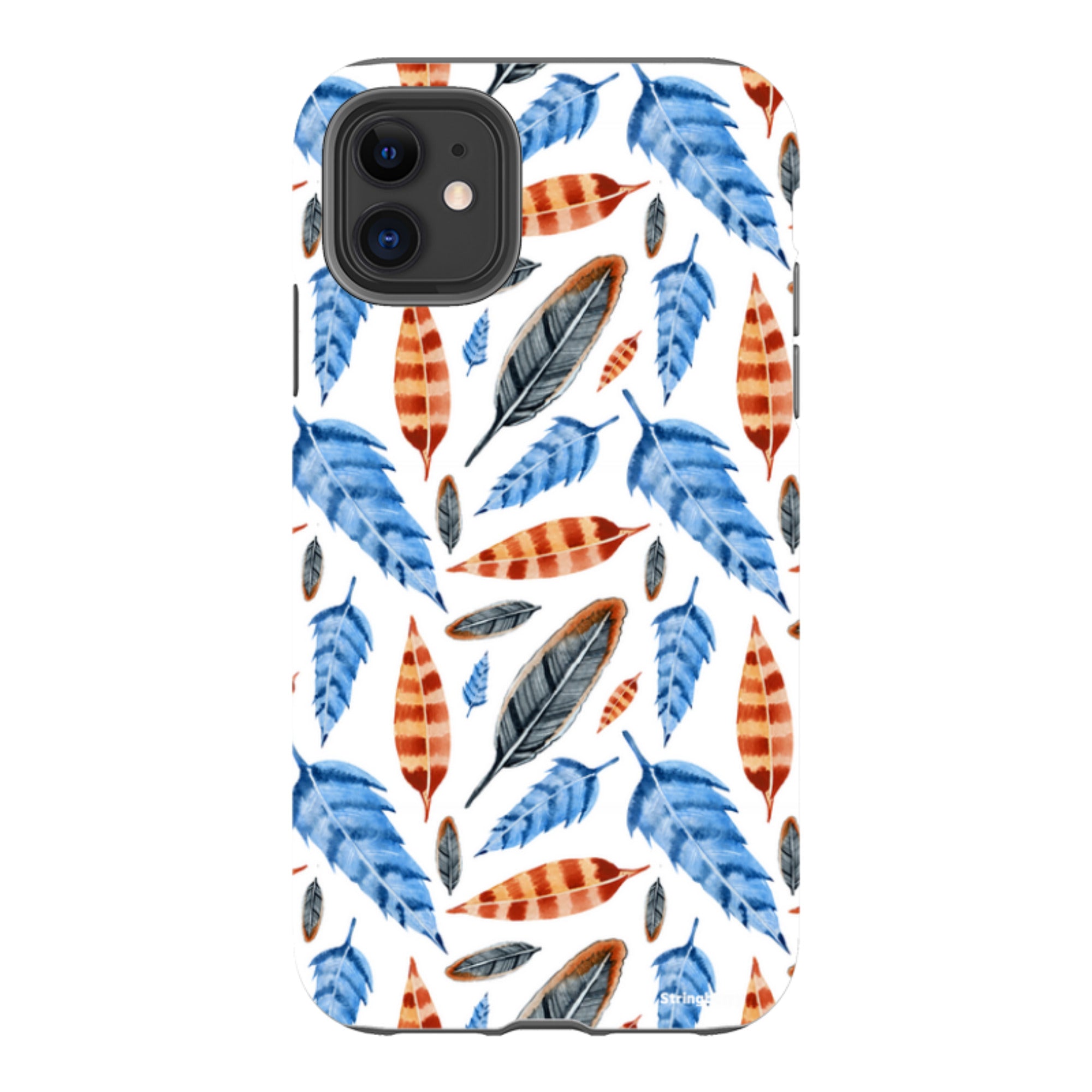 iPhone Tough Case - Multi Feathers