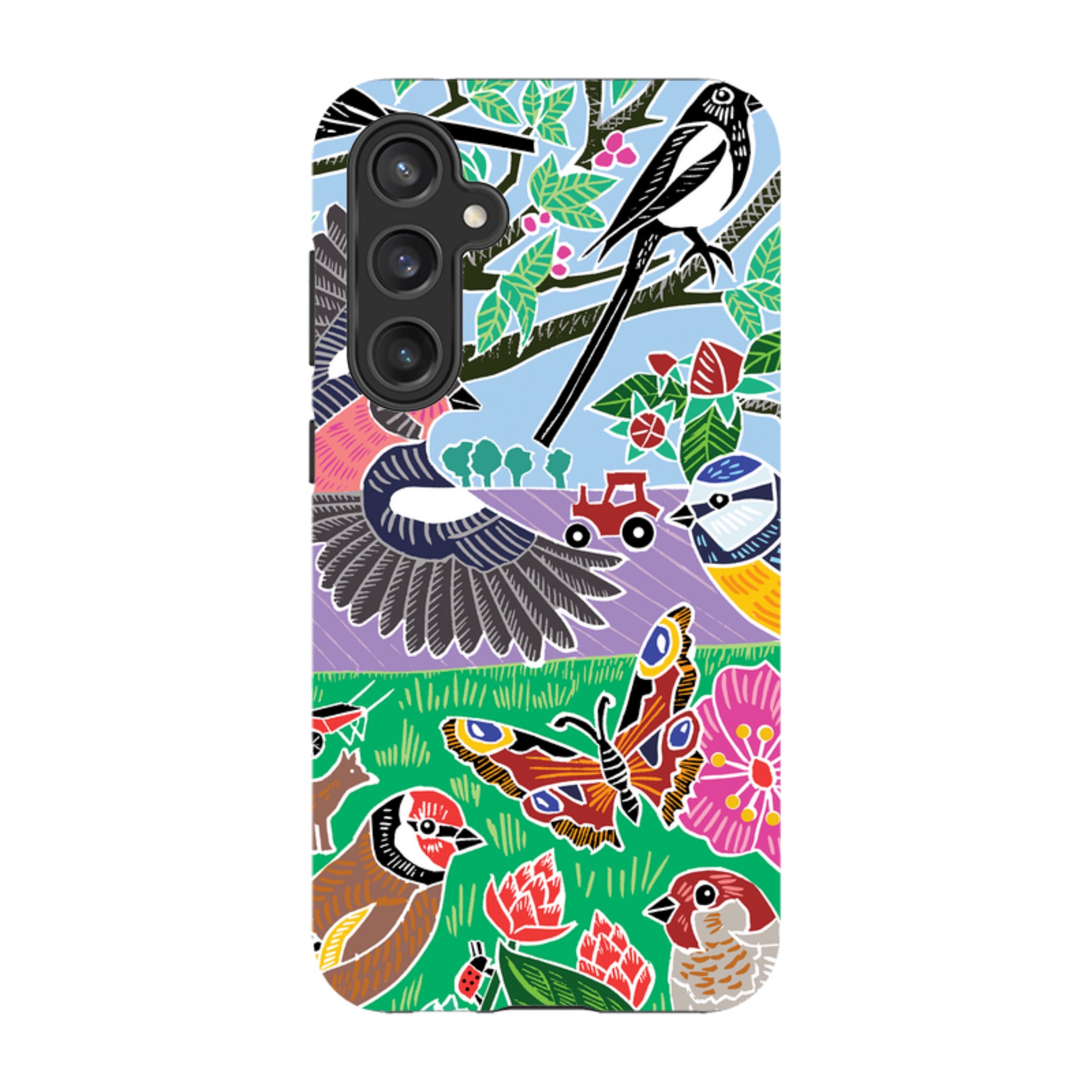 Samsung Tough Case - Garden Bird Jigsaw B By Kate Heiss
