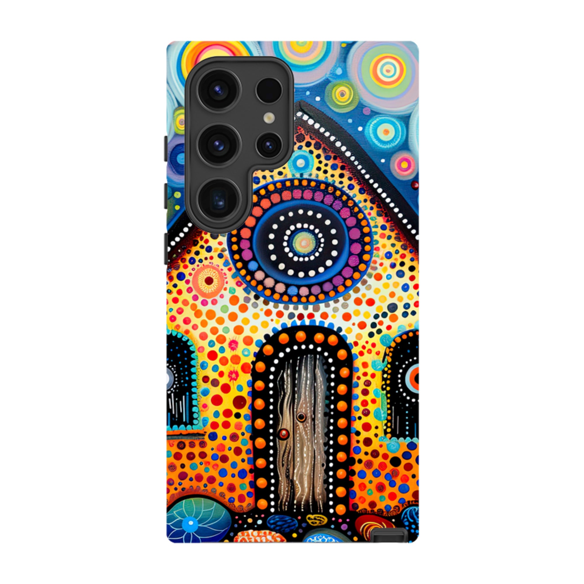 Samsung Tough Case - Folk Art House III