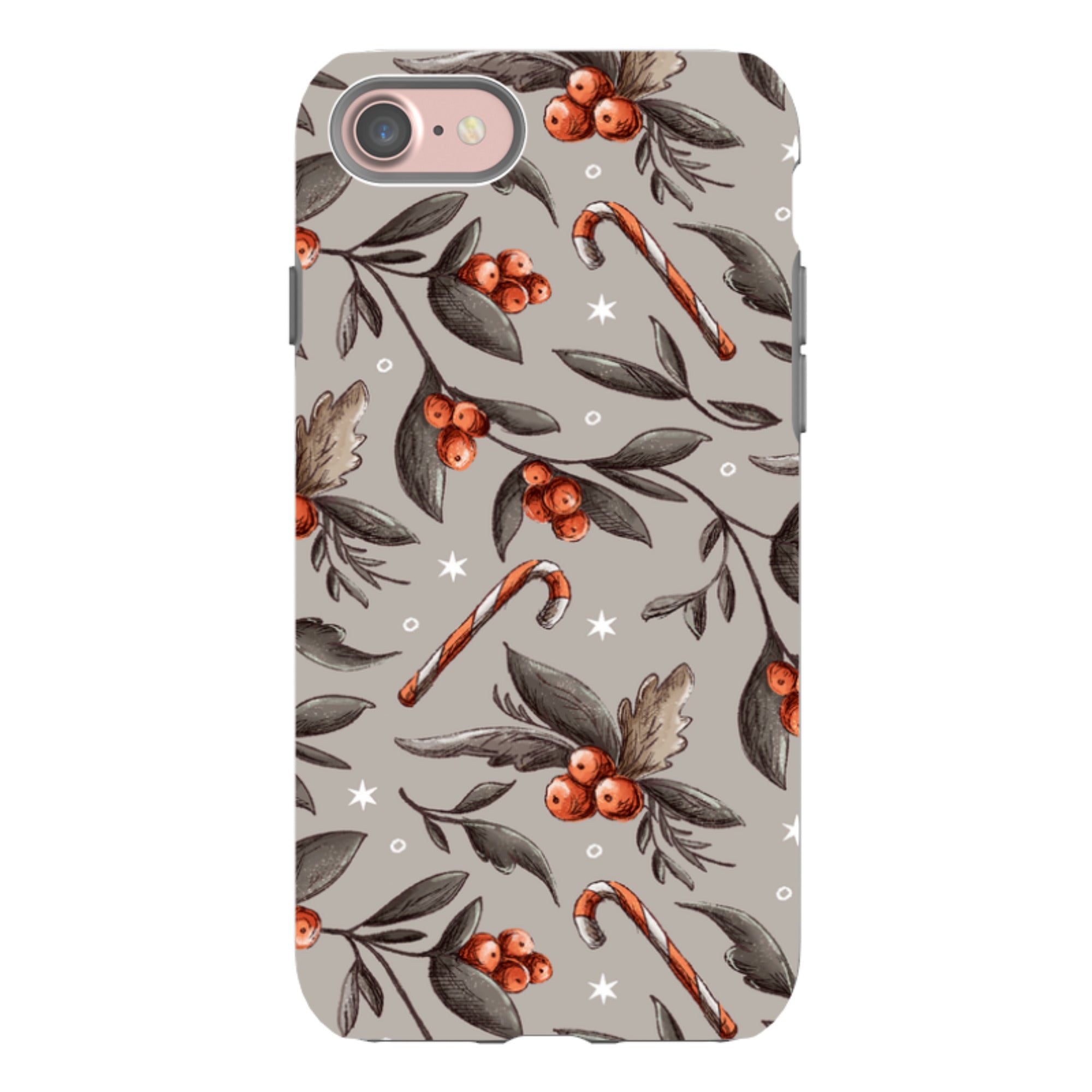 iPhone Tough Case - Xmas Candy II