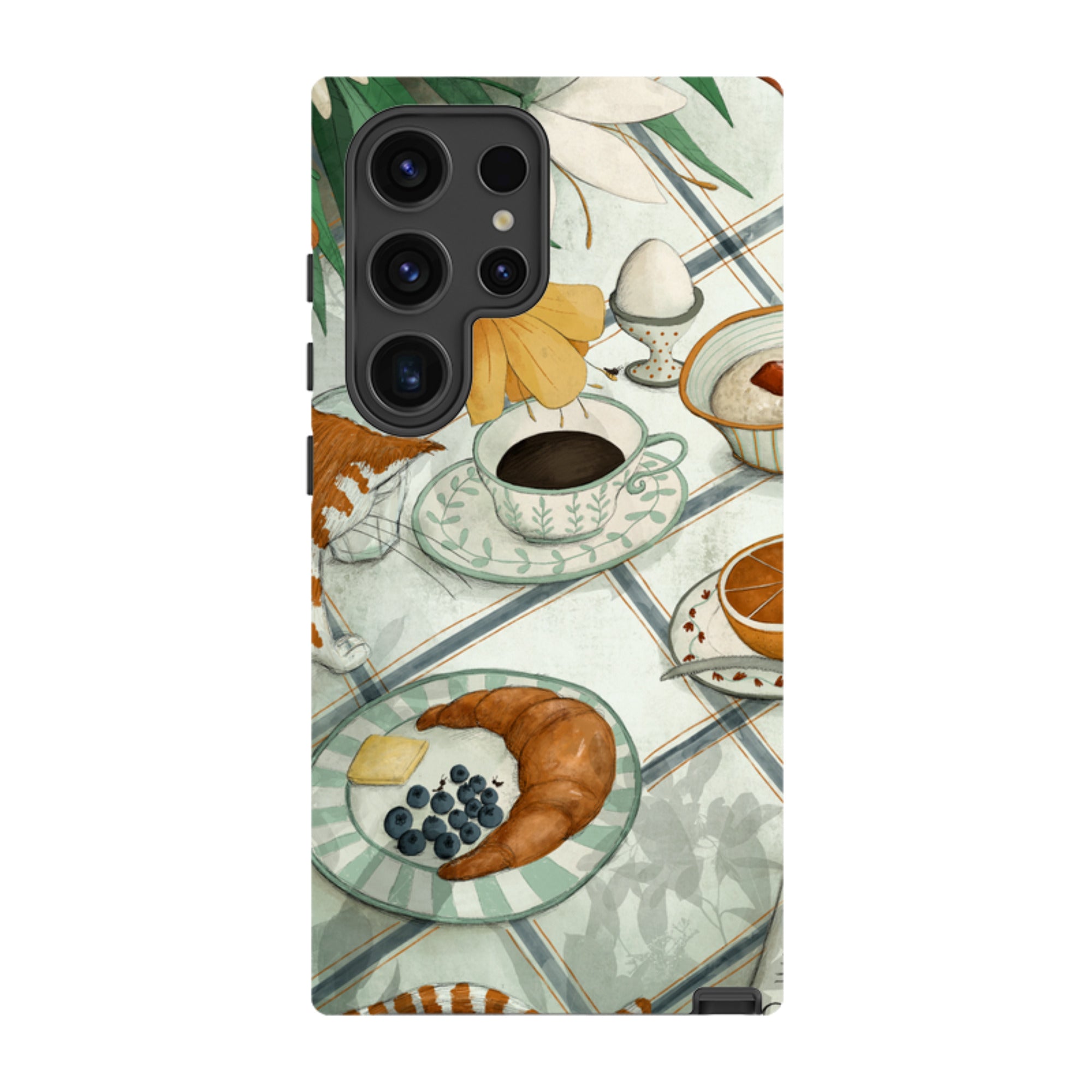 Samsung Tough Case - Hungry Friends By Maja Lindberg