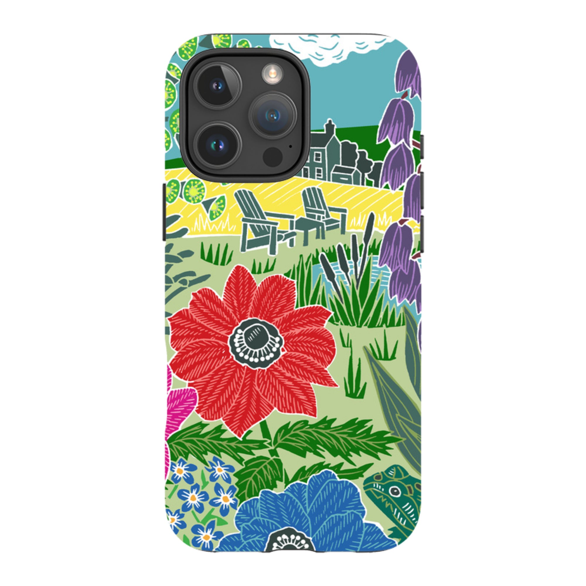 iPhone Tough Case - Camassias By kate Heiss