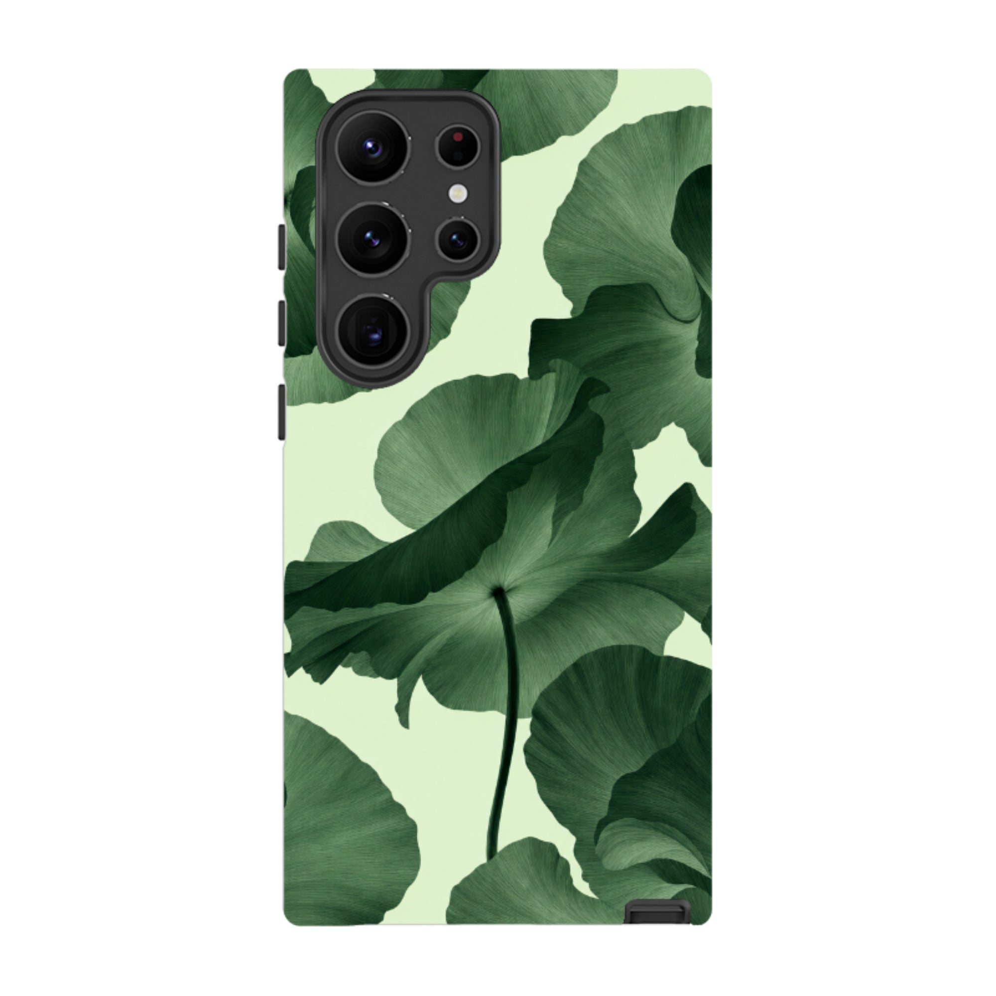 Samsung Tough Case - Sage Green Poppy