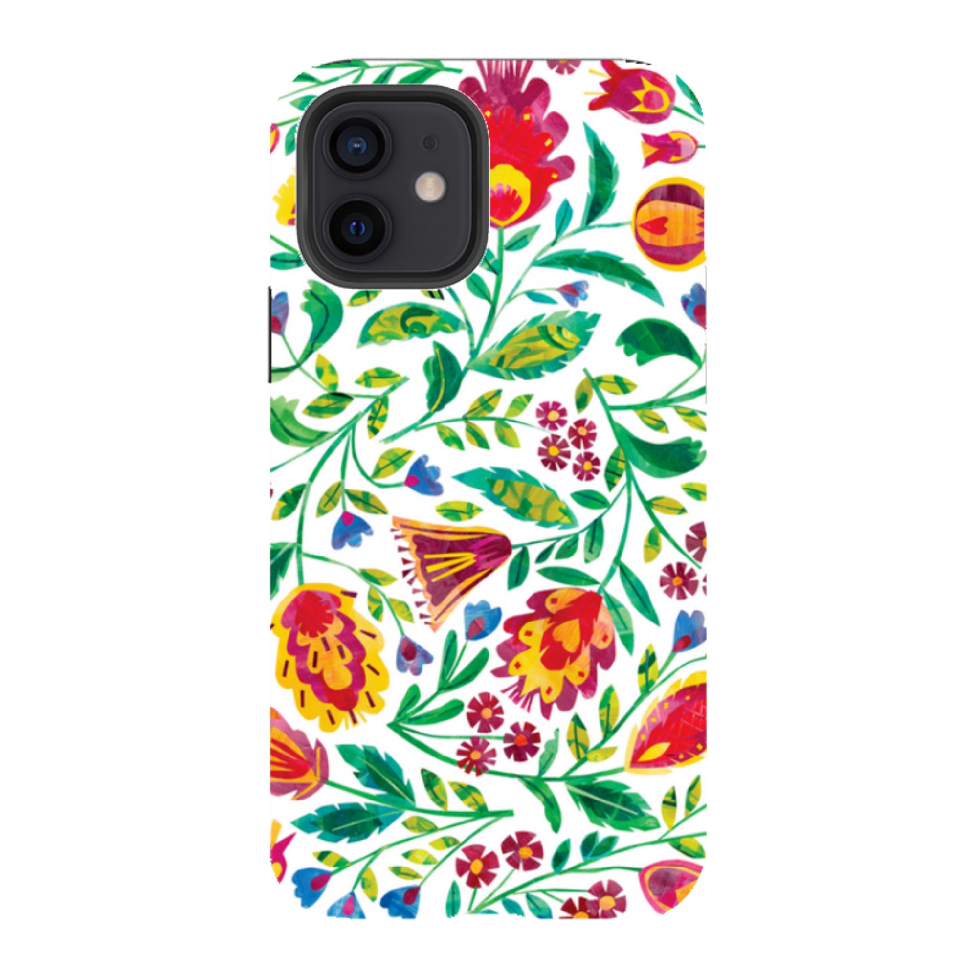 iPhone Tough Case - Folk Pattern By Tracey English