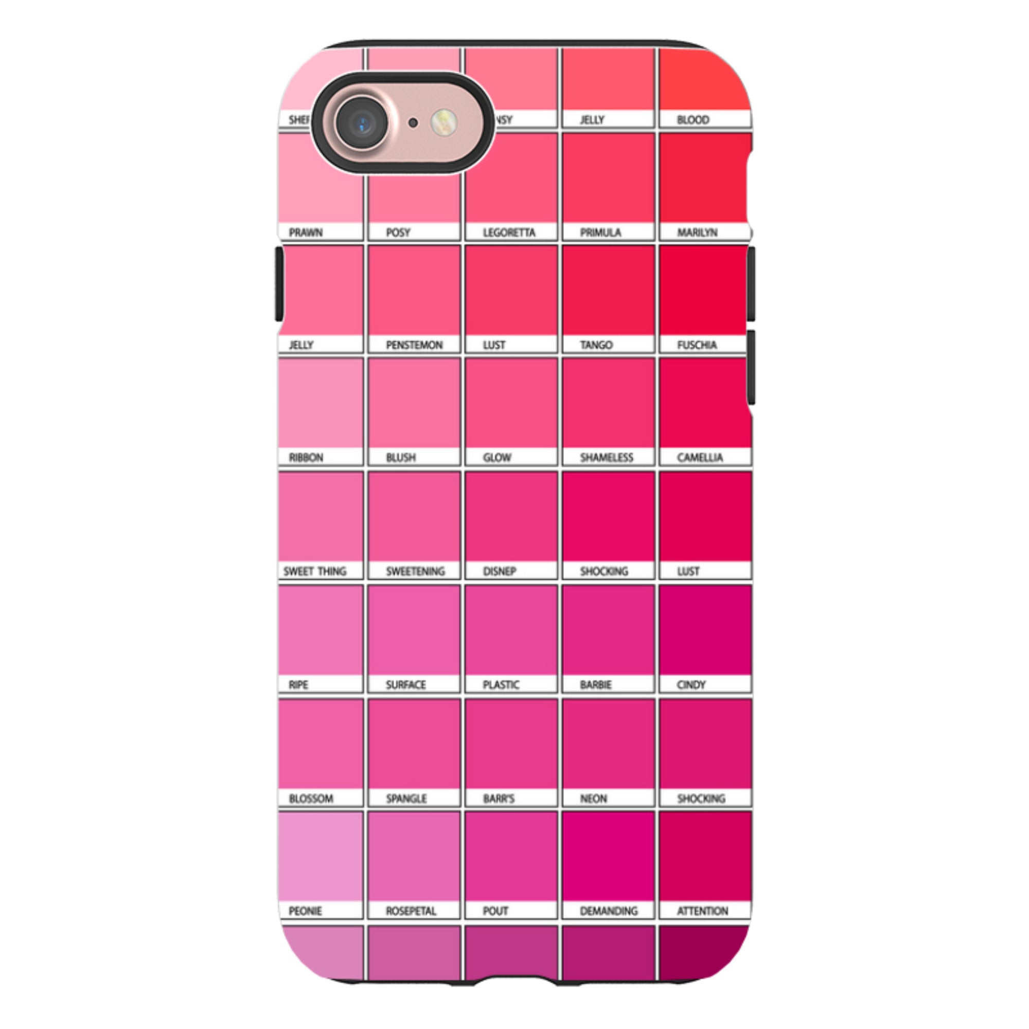 iPhone Tough Case - Pink Chromology By Kitty Joseph