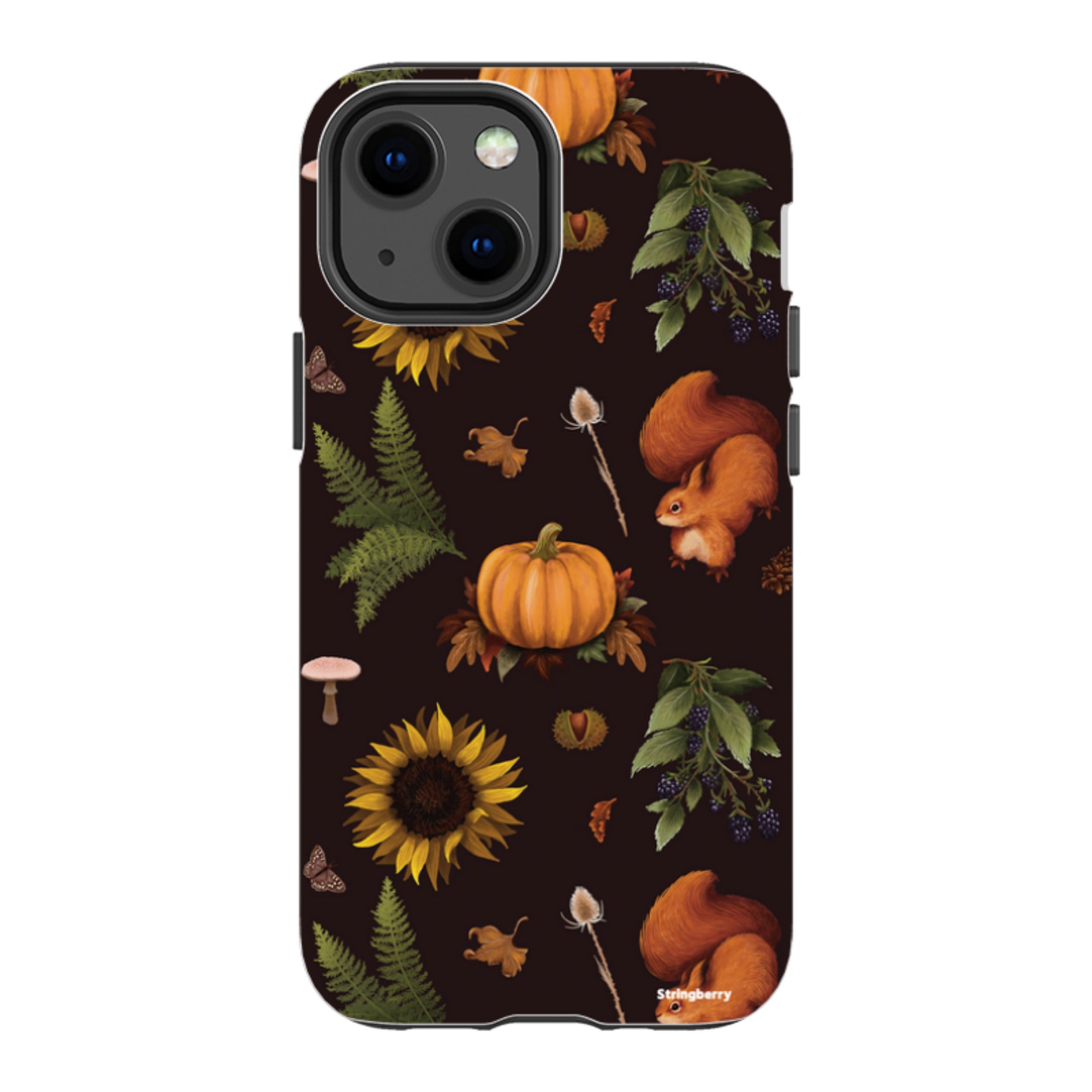iPhone Tough Case - Autumn Pattern I By Anna Stead