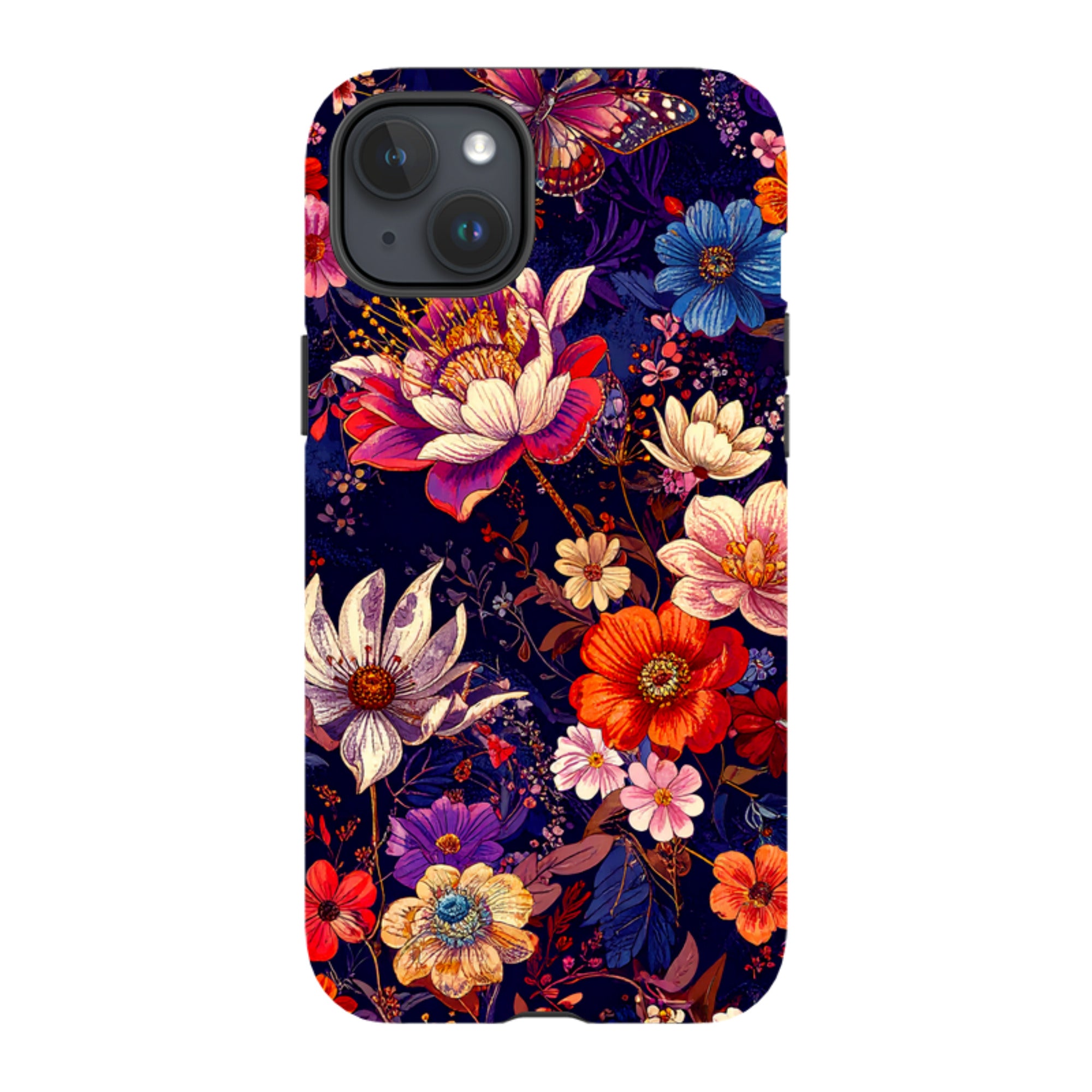 iPhone MagSafe Tough Case - Campinas Floral