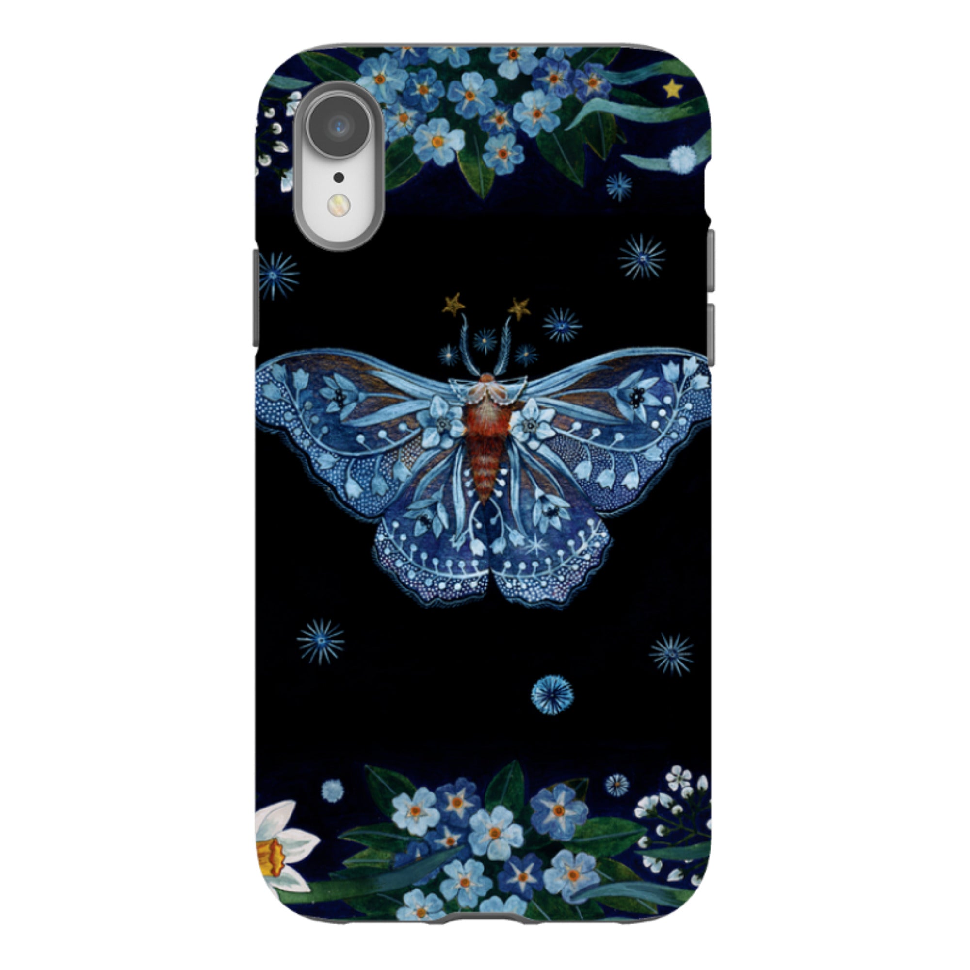 iPhone Tough Case - Night Moth By Maria Matos