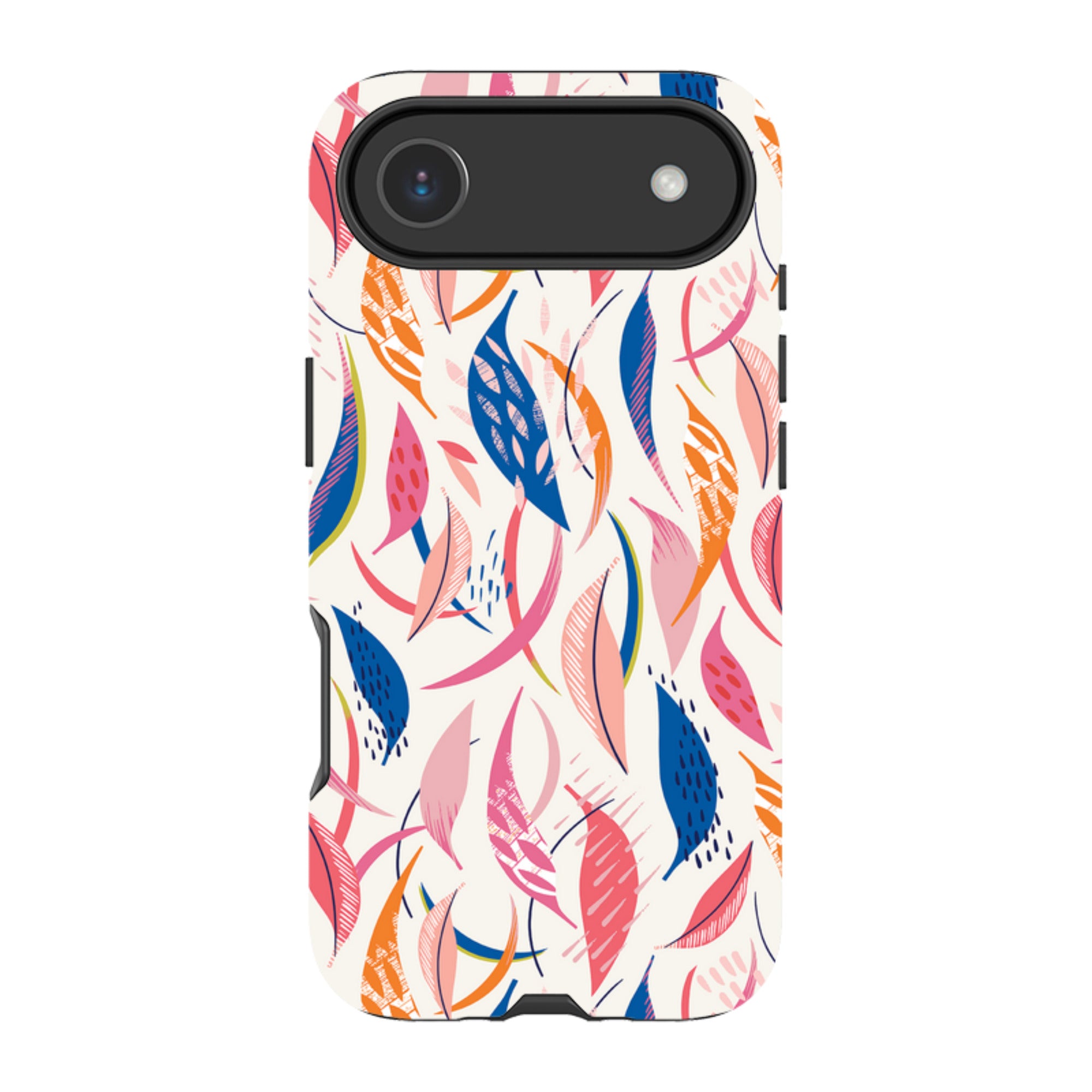 iPhone Tough Case - Flamingo Feathers By Ali Brookes