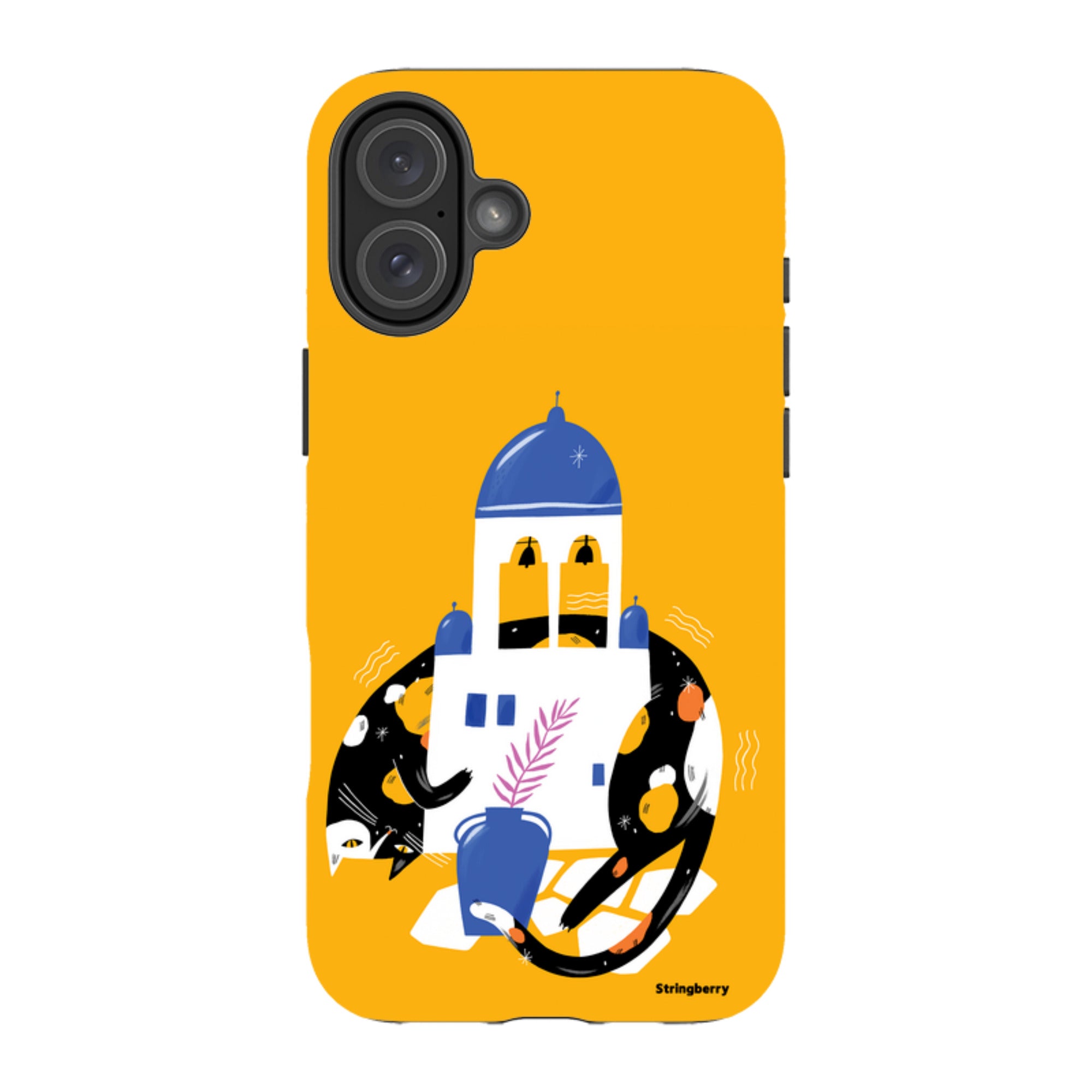 iPhone Tough Case - Calico By Madalina Andronic
