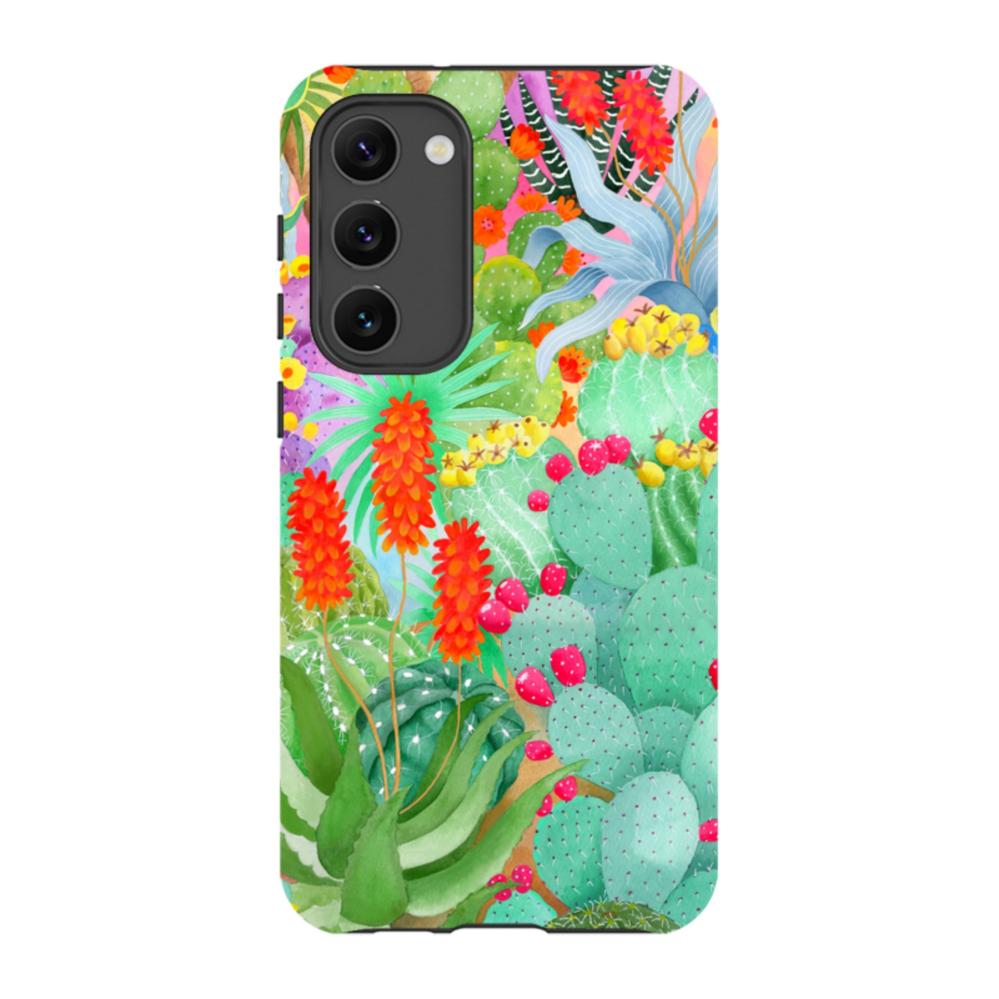 Samsung Tough Case - Cactus By Bex Parkin