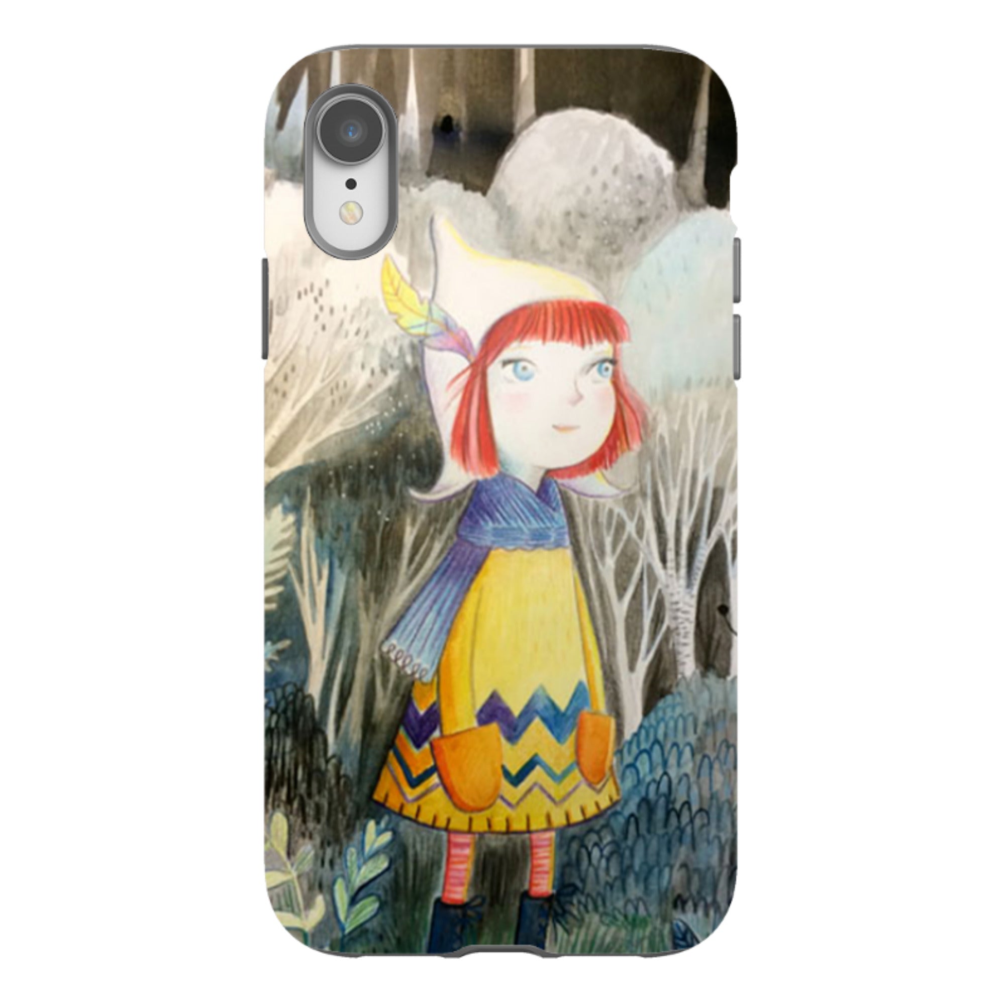 iPhone Tough Case - Honeykeys Girl By Mia Underwood