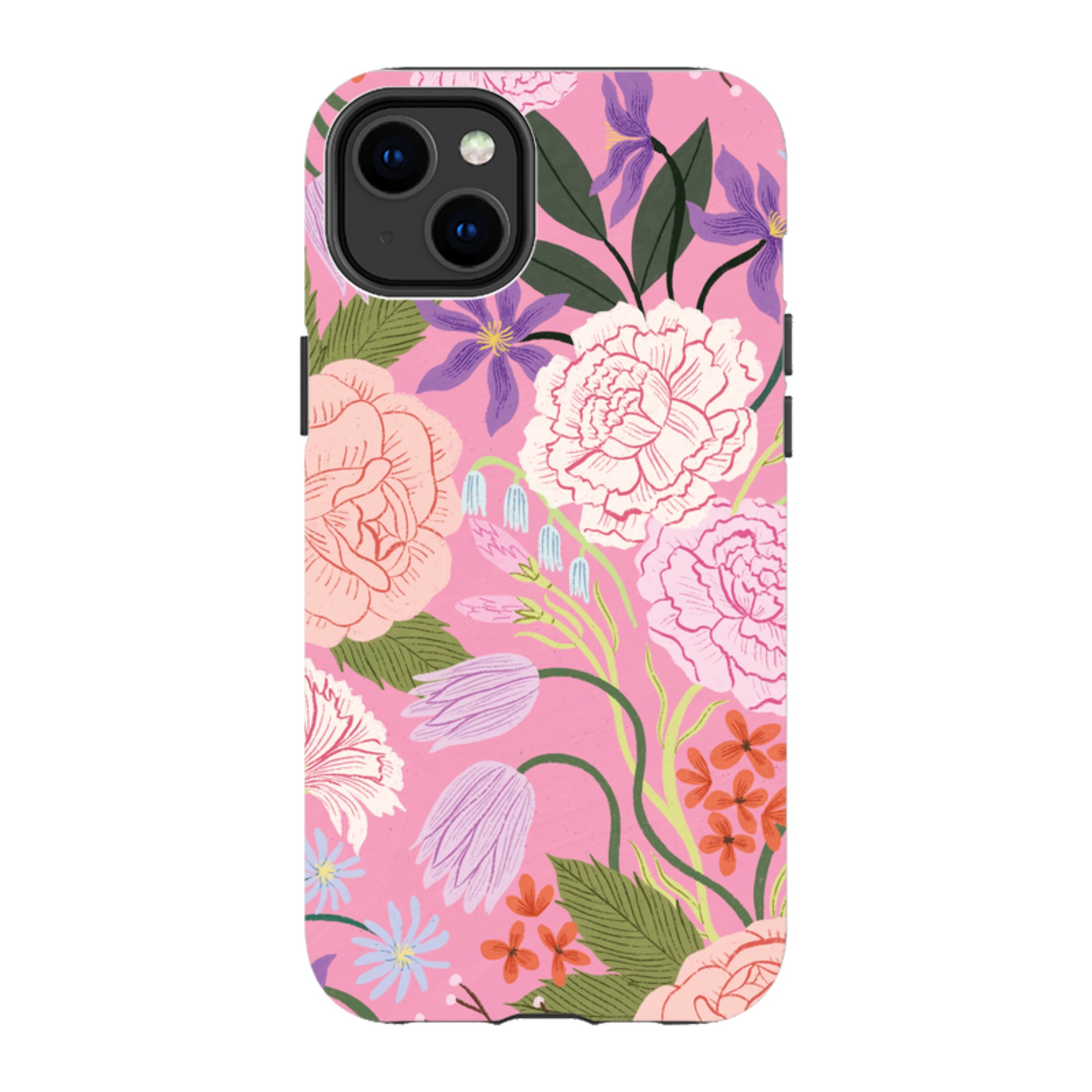iPhone MagSafe Tough Case - All Over Blooms By Meghann Rader