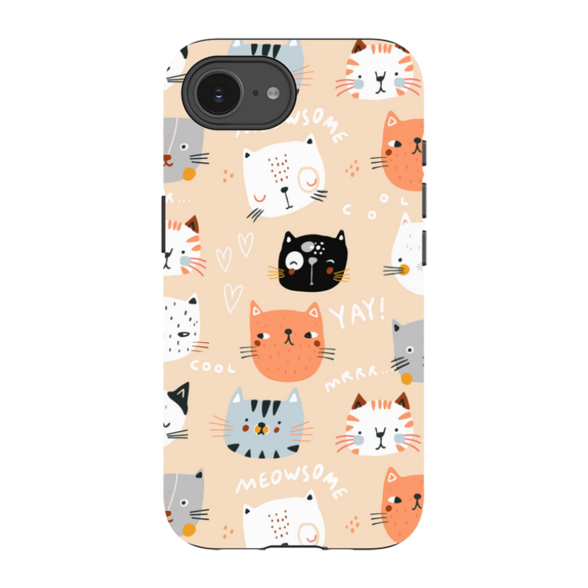 iPhone Tough Case - Meowsome
