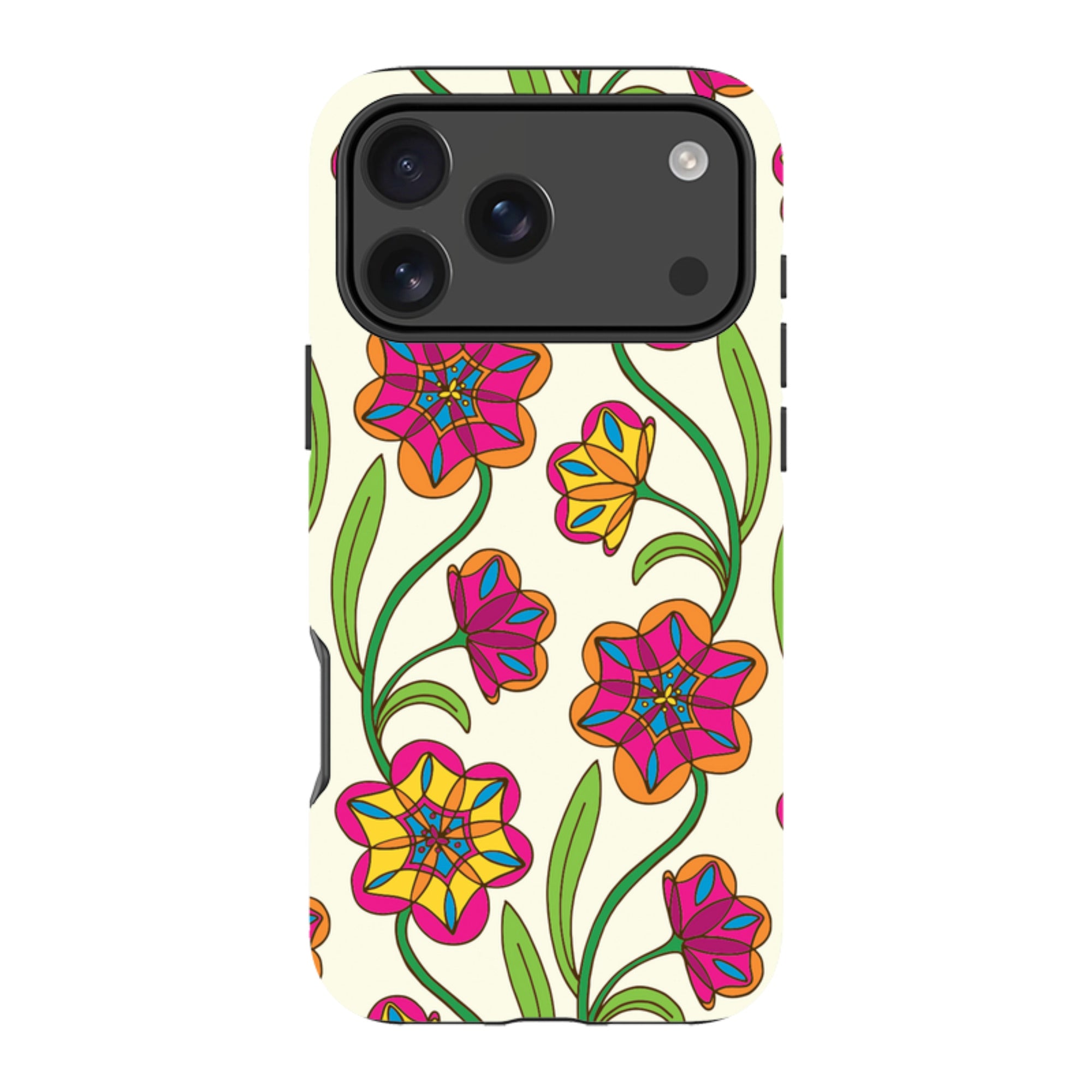 iPhone MagSafe Tough Case - Tulips By Amelia Bowman