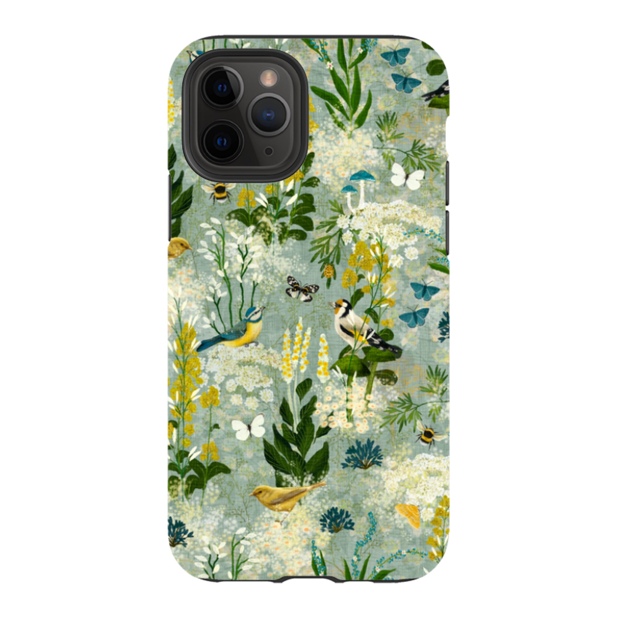iPhone Tough Case - Song Bird Garden By Katherine Quinn
