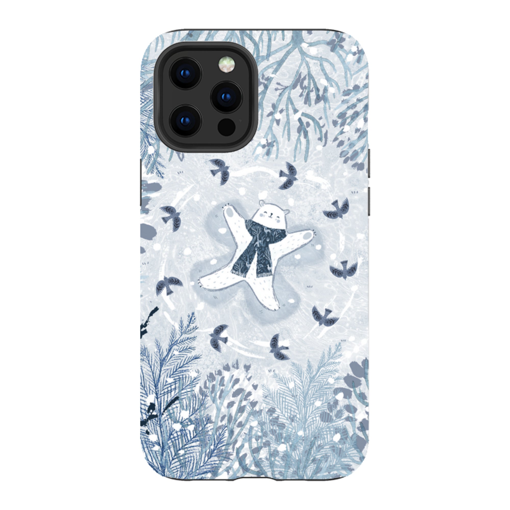 iPhone Tough Case - Snow Angel By Emma Frances Grant