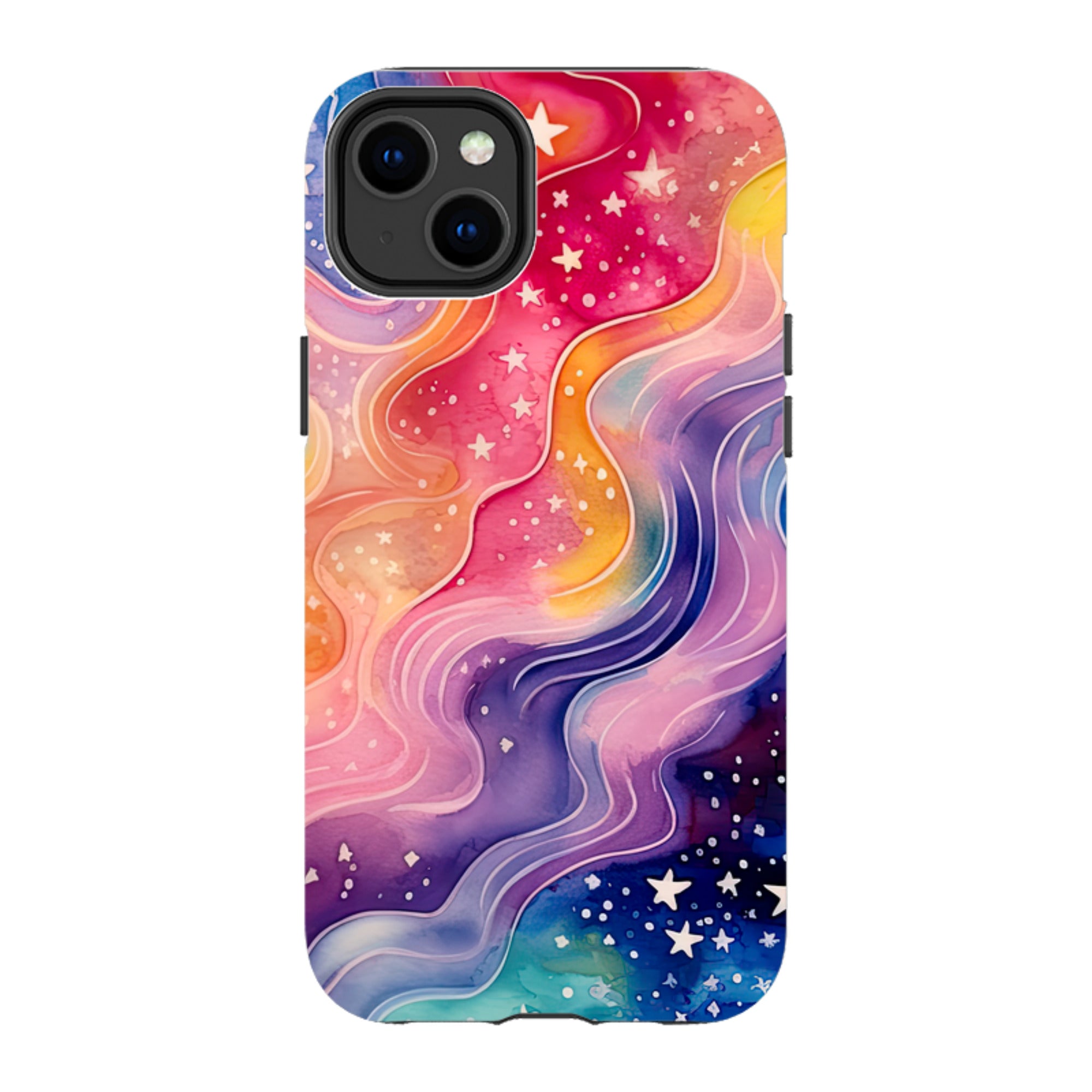 iPhone MagSafe Tough Case - Rainbow Stars V