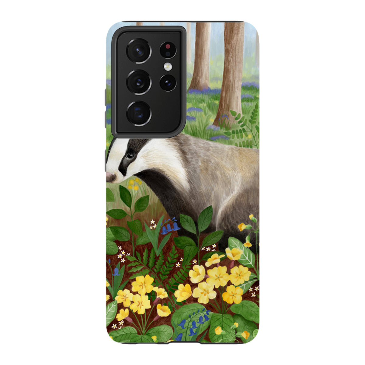 Samsung Tough Case - Bluebell Badger By Bex Parkin