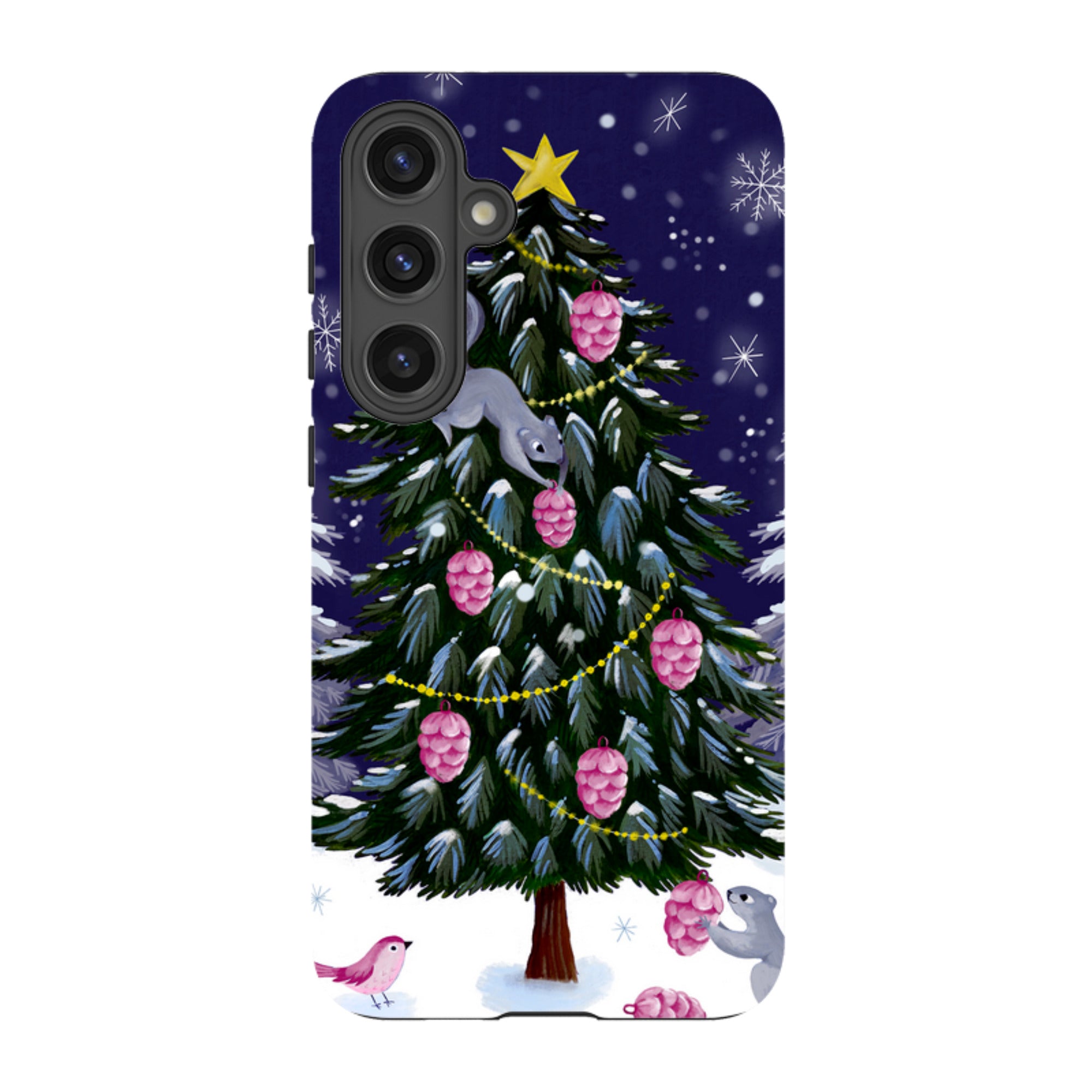 Samsung Tough Case - Squirrel Tree By Bex Parkin