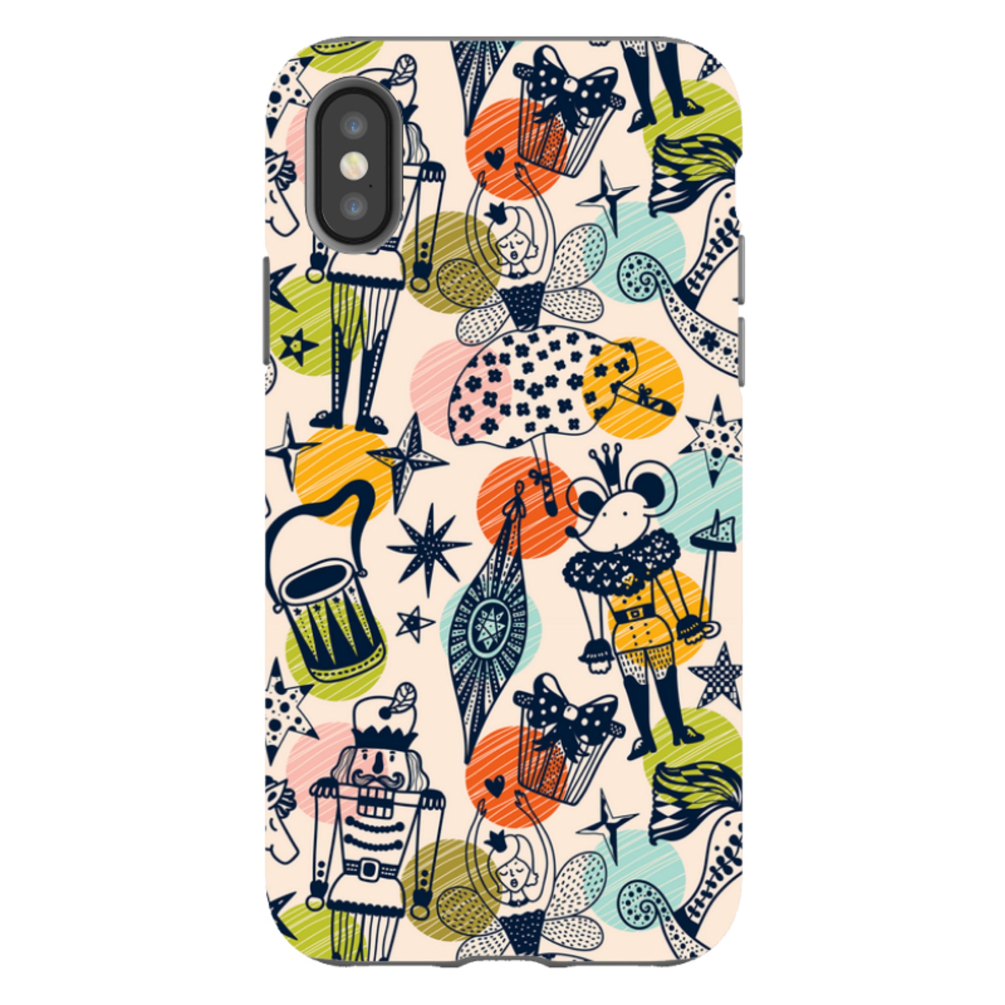 iPhone Tough Case - Xmas Kitsch